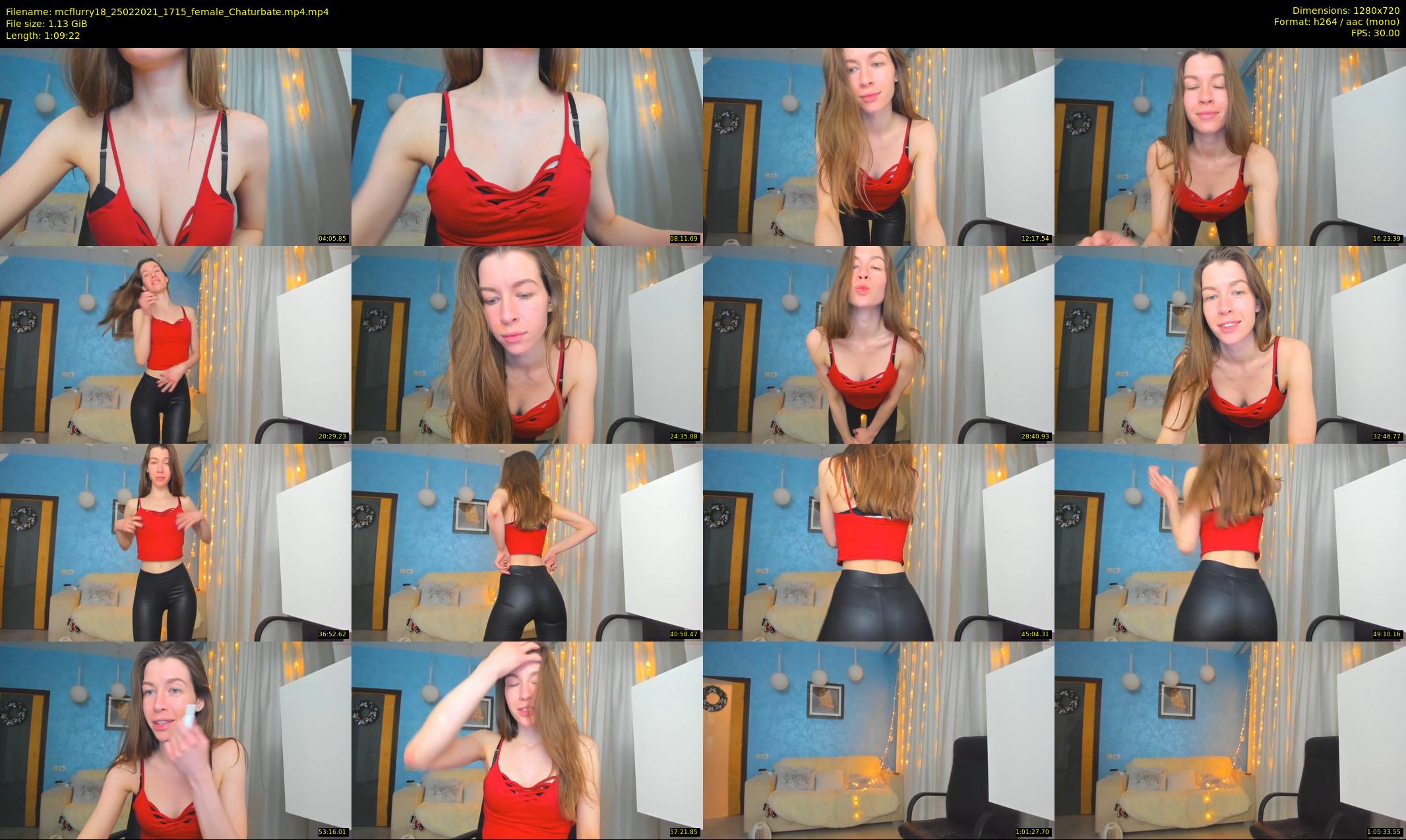 mcflurry18 — 70 minute Chaturbate female cam show recording, 720p, Feb 25, 2021