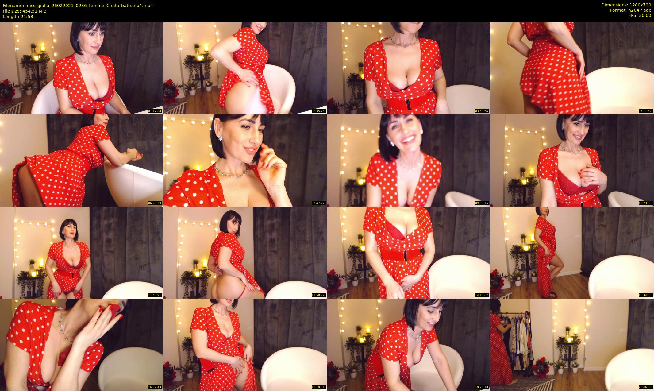 miss_giulia — 22 minute Chaturbate female cam show recording, 720p, Feb 26, 2021