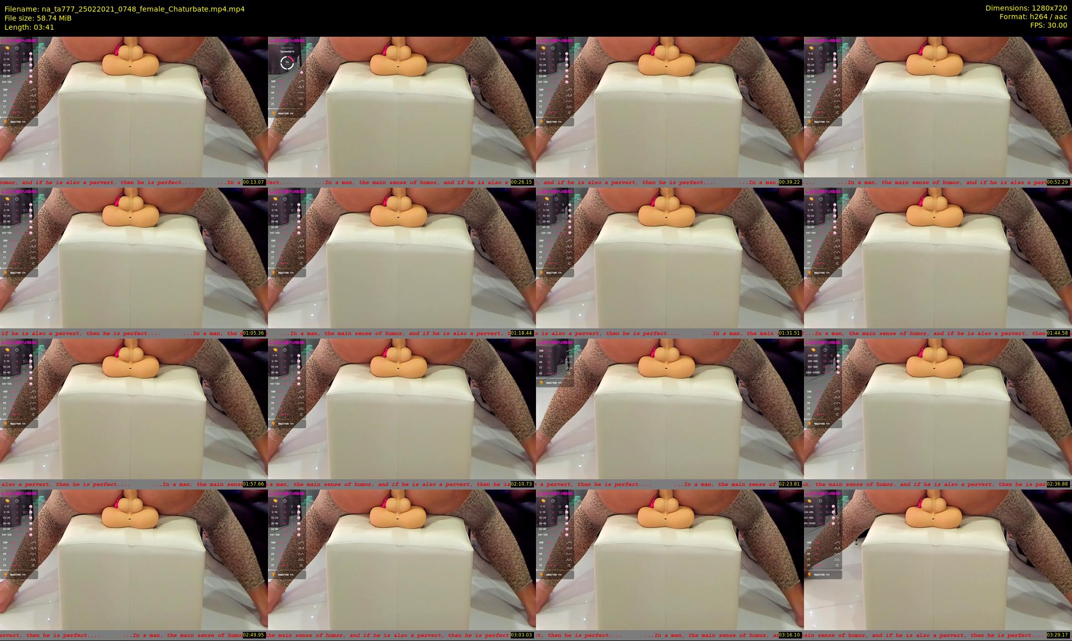 na_ta777 — 4 minute Chaturbate female cam show recording, 720p, Feb 25, 2021