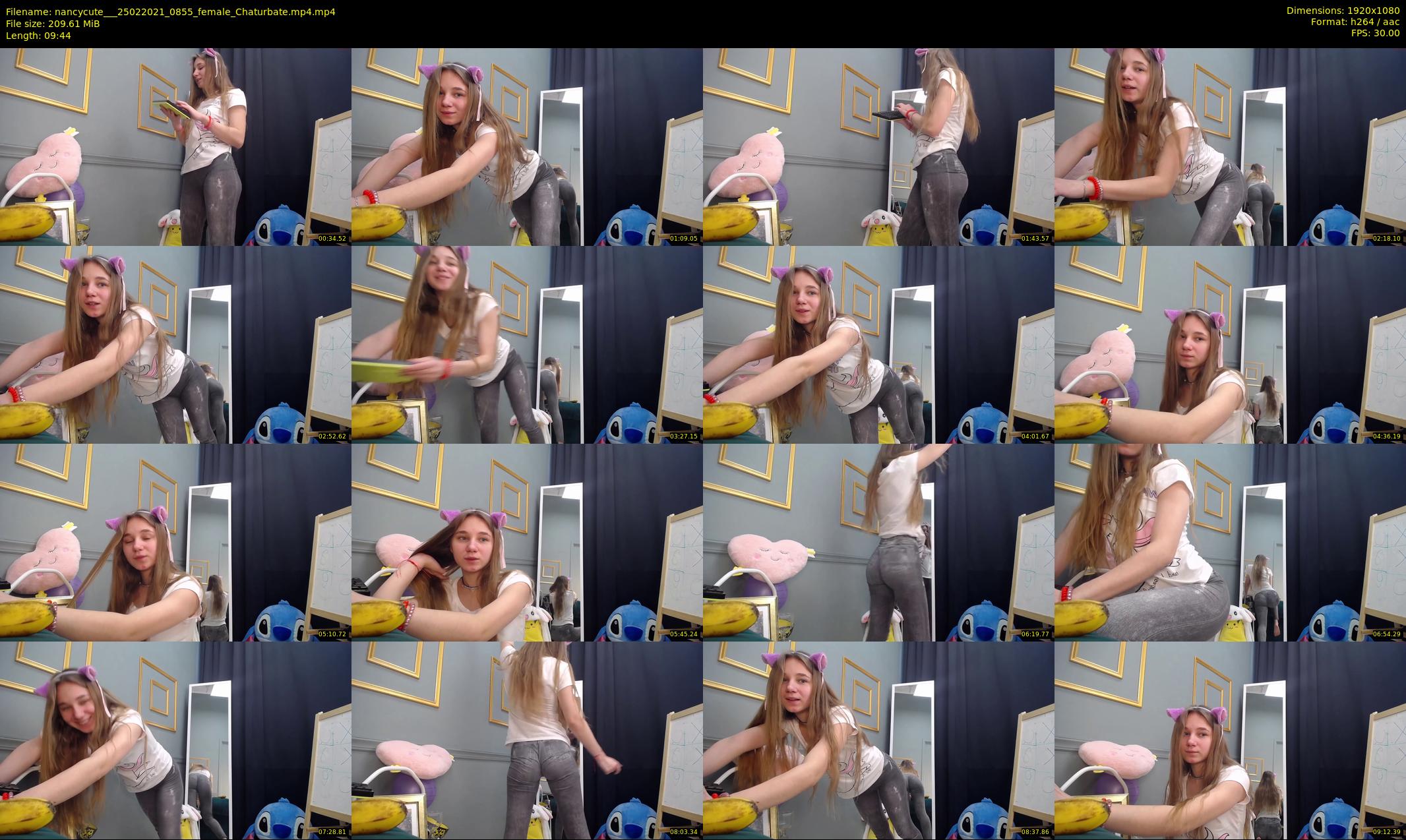 nancycute__ — 10 minute Chaturbate female cam show recording, 1080p, Feb 25, 2021