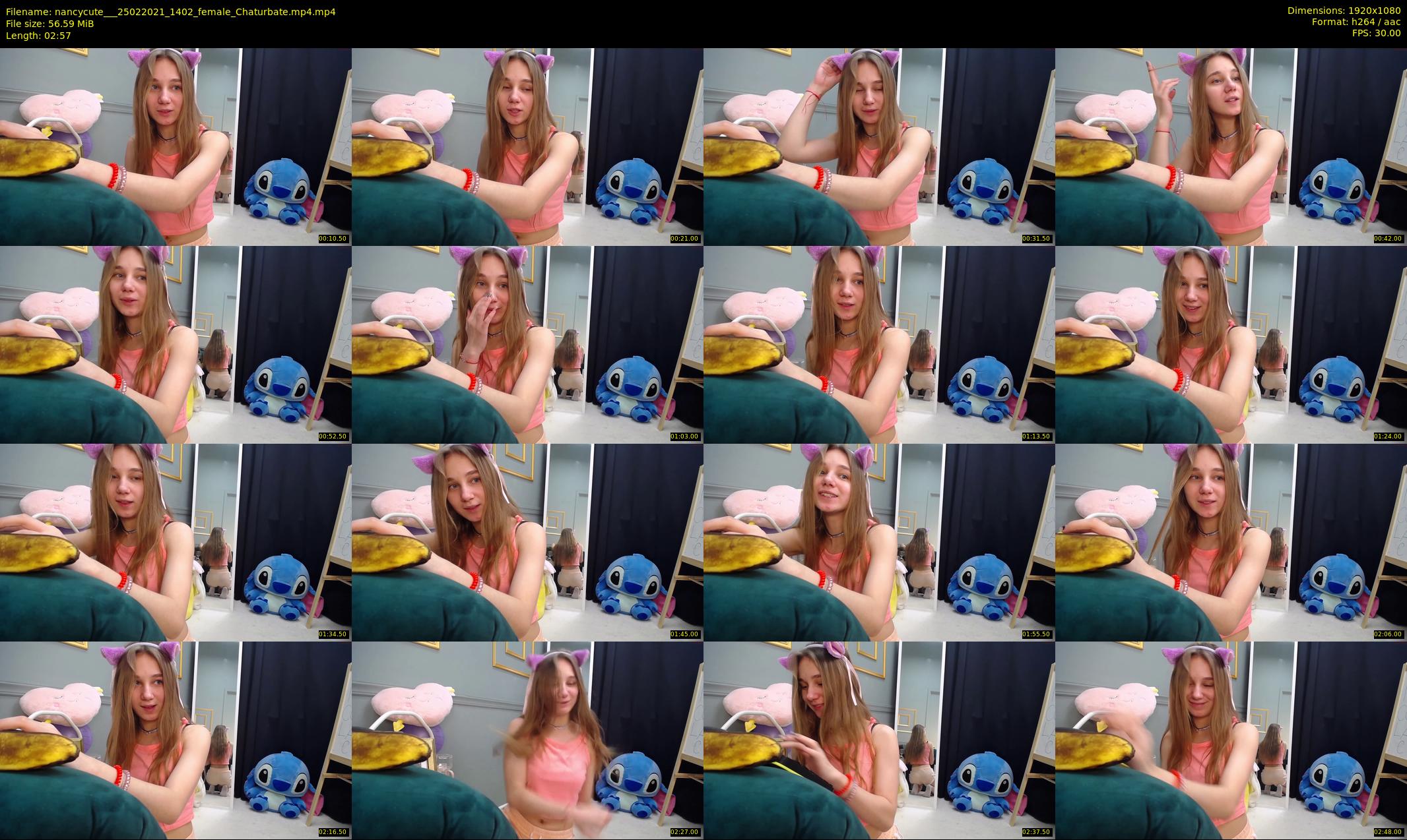 nancycute__ — 3 minute Chaturbate female cam show recording, 1080p, Feb 25, 2021