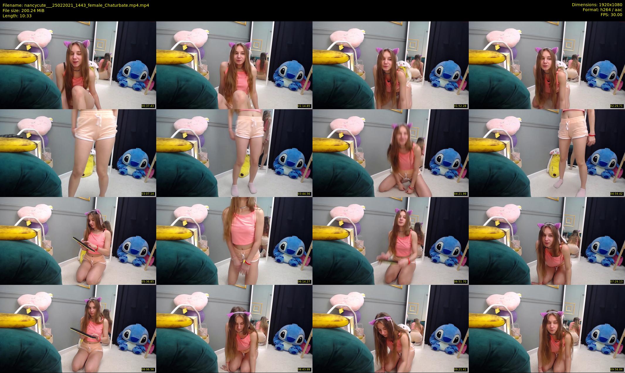 nancycute__ — 11 minute Chaturbate female cam show recording, 1080p, Feb 25, 2021