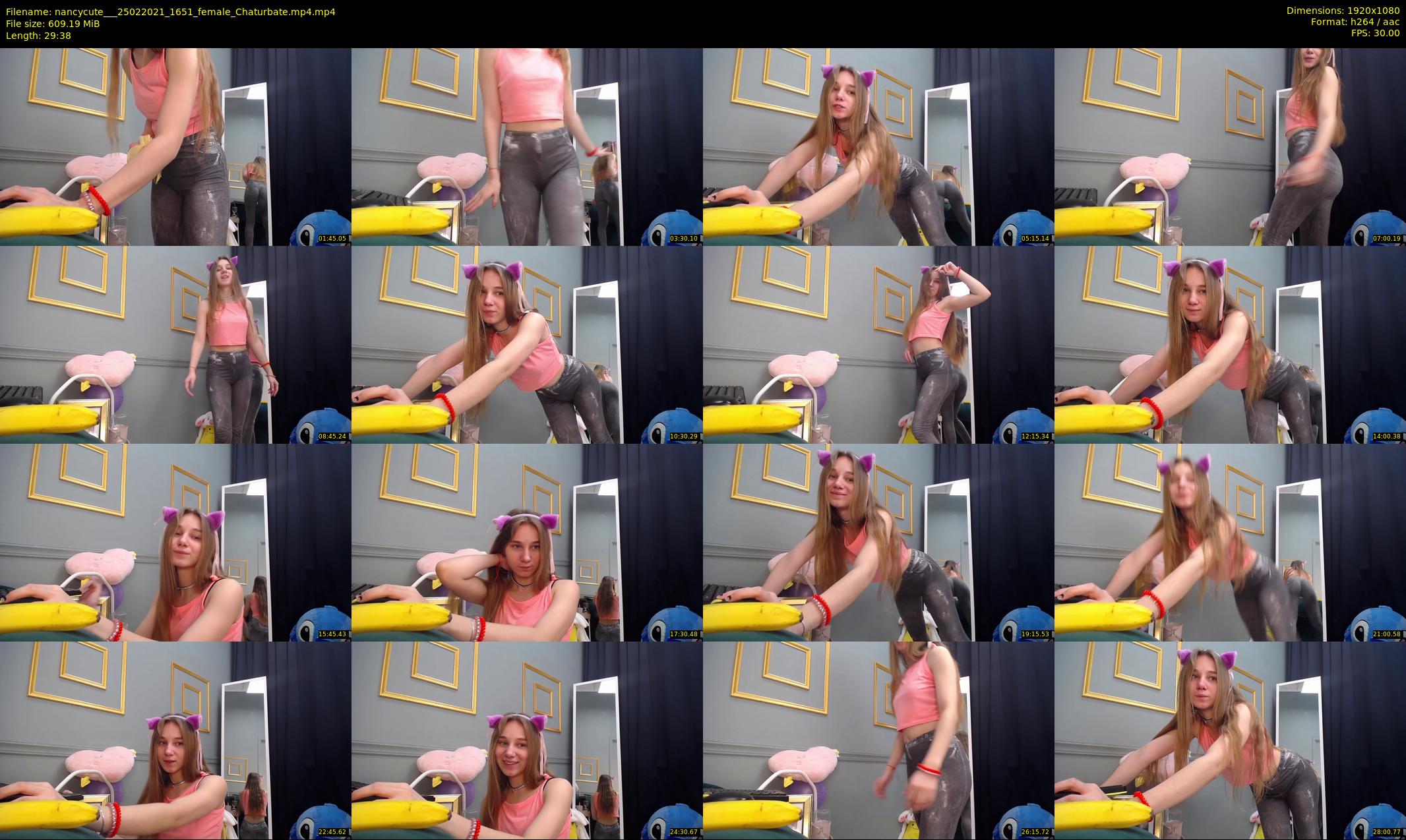nancycute__ — 30 minute Chaturbate female cam show recording, 1080p, Feb 25, 2021
