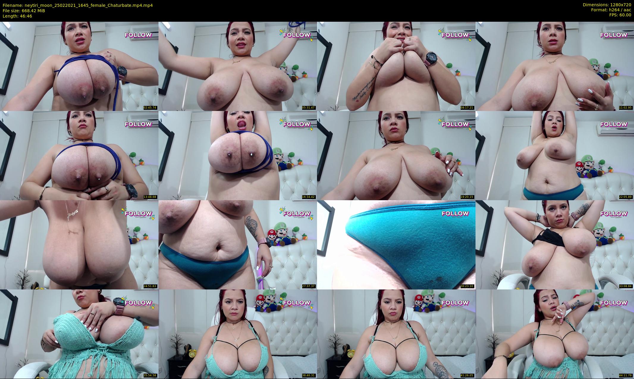 neytiri_moon — 47 minute Chaturbate female cam show recording, 720p, Feb 25, 2021