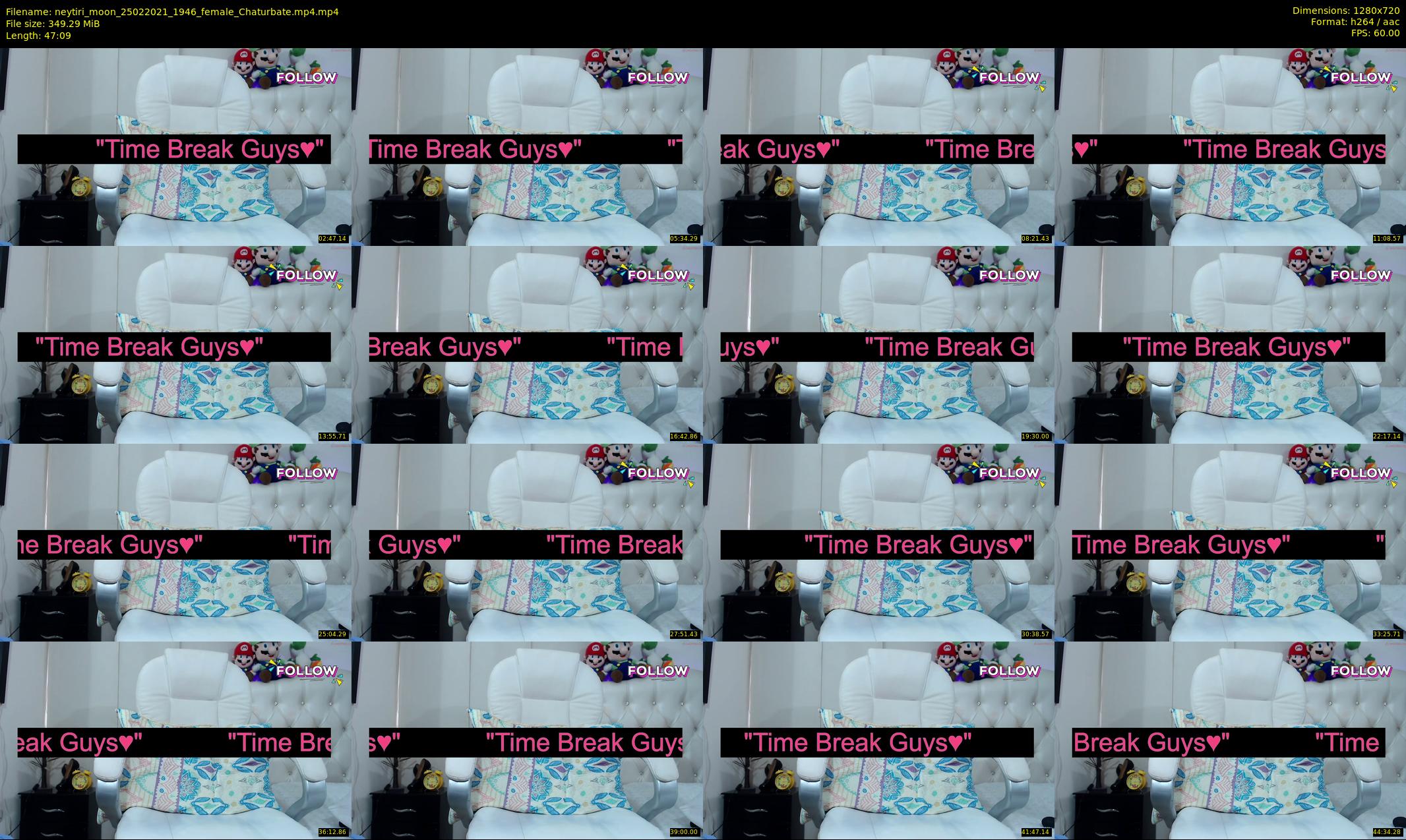 neytiri_moon — 48 minute Chaturbate female cam show recording, 720p, Feb 25, 2021