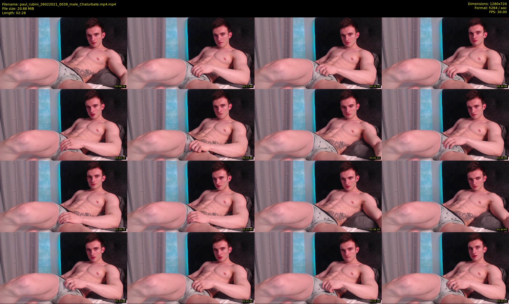 paul_rubini — 3 minute Chaturbate male cam show recording, 720p, Feb 26, 2021