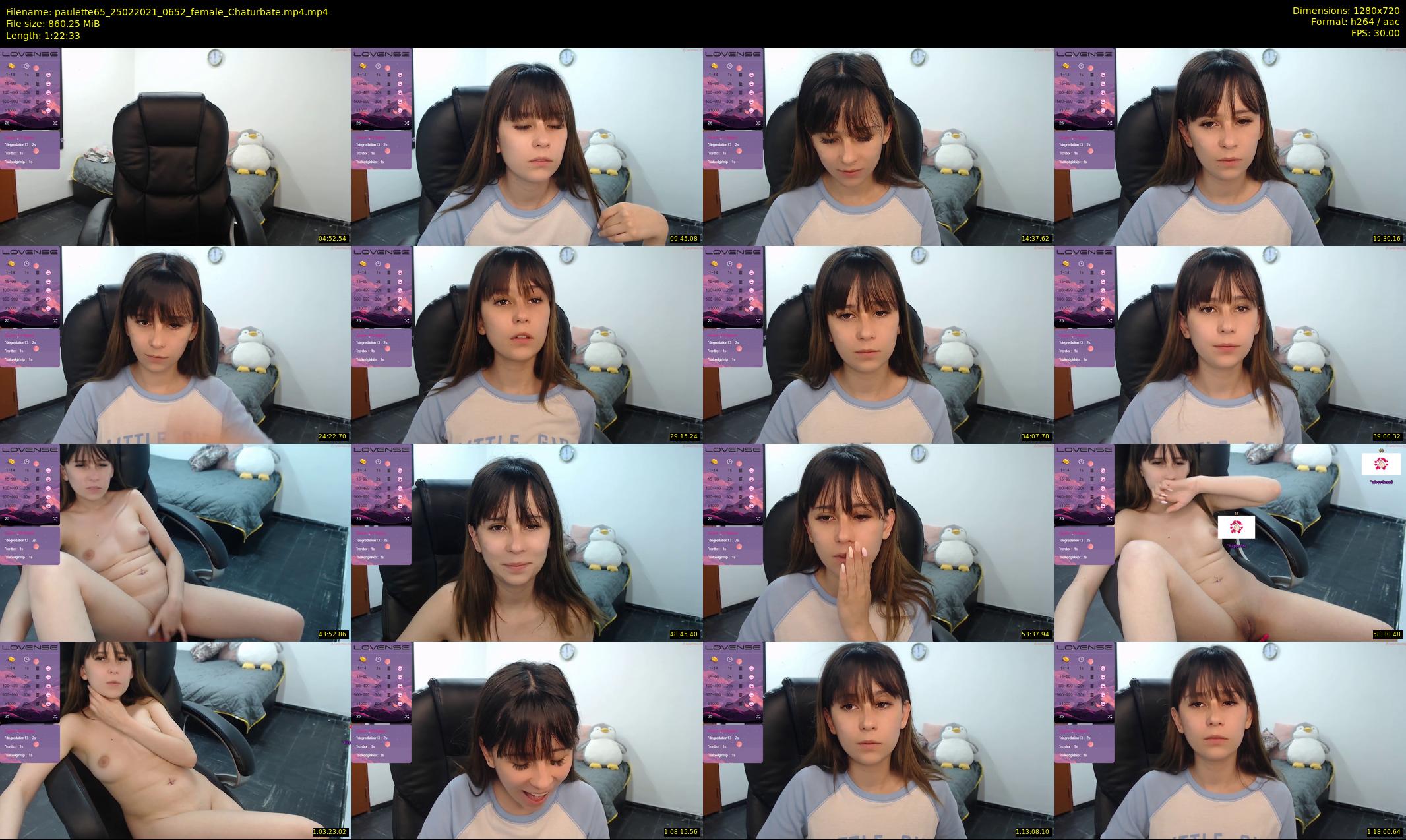 paulette65 — 83 minute Chaturbate female cam show recording, 720p, Feb 25, 2021