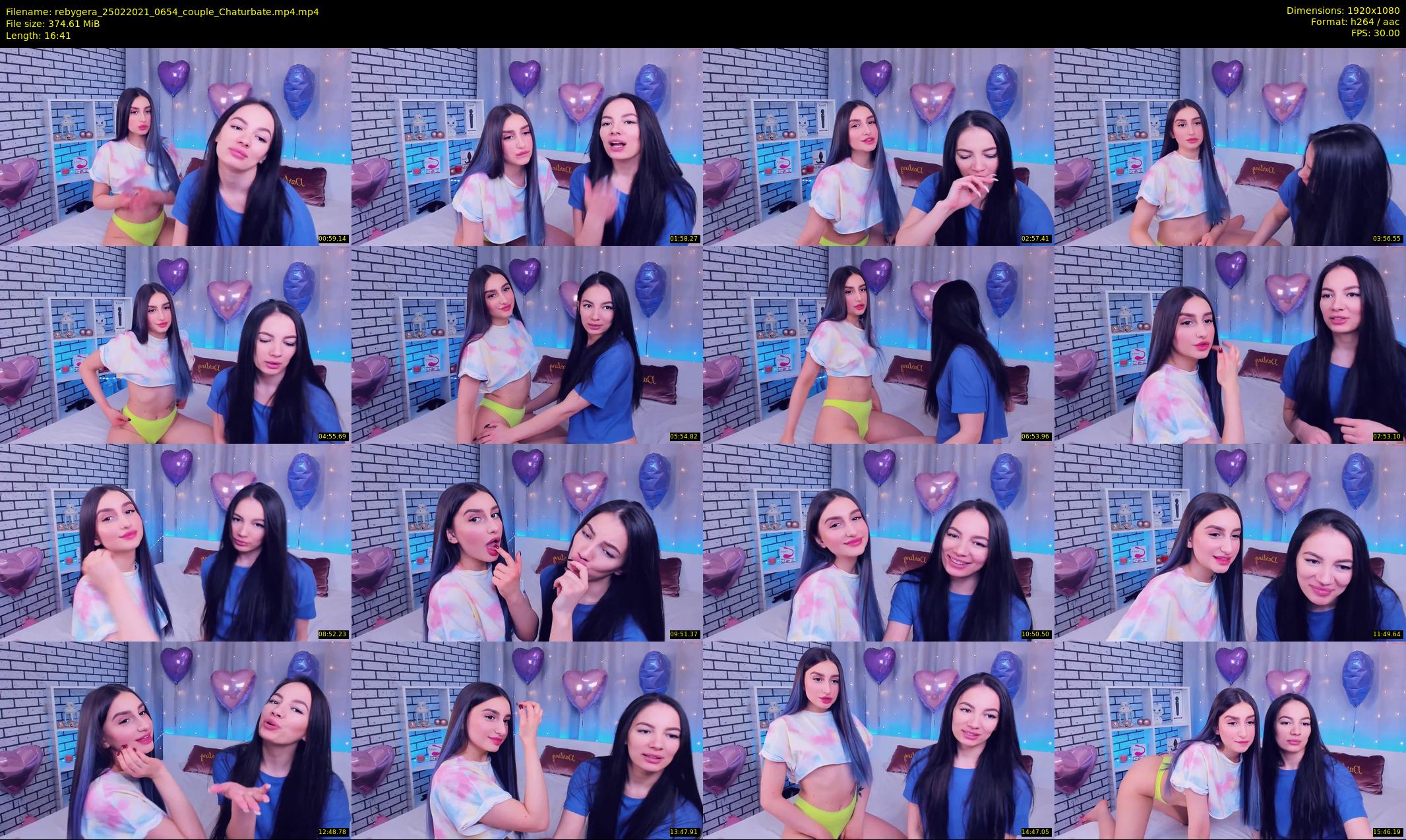 rebygera — 17 minute Chaturbate couple cam show recording, 1080p, Feb 25, 2021