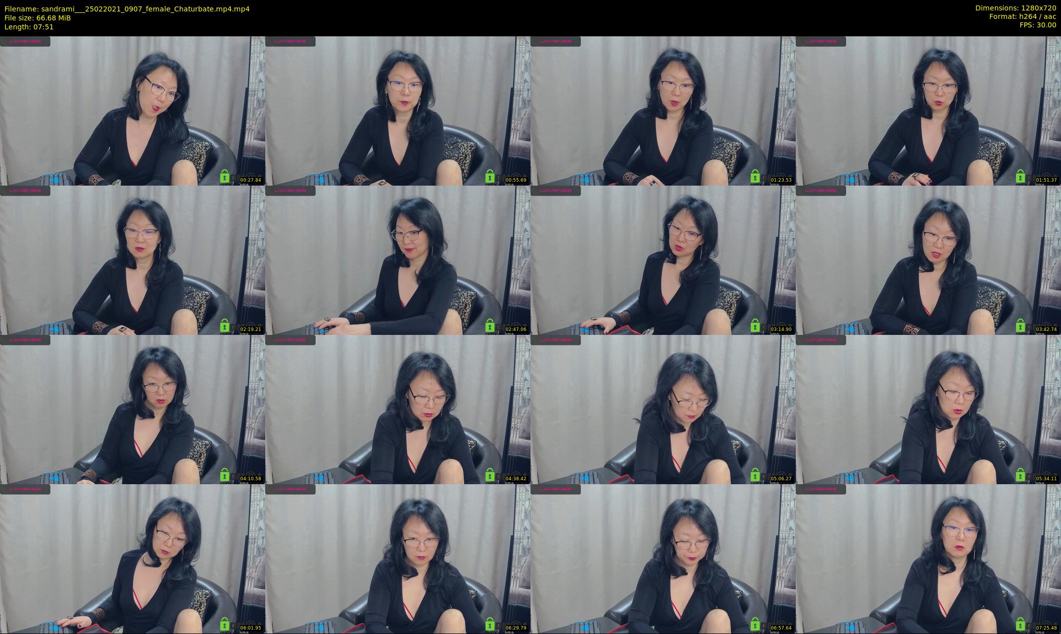 sandrami__ — 8 minute Chaturbate female cam show recording, 720p, Feb 25, 2021