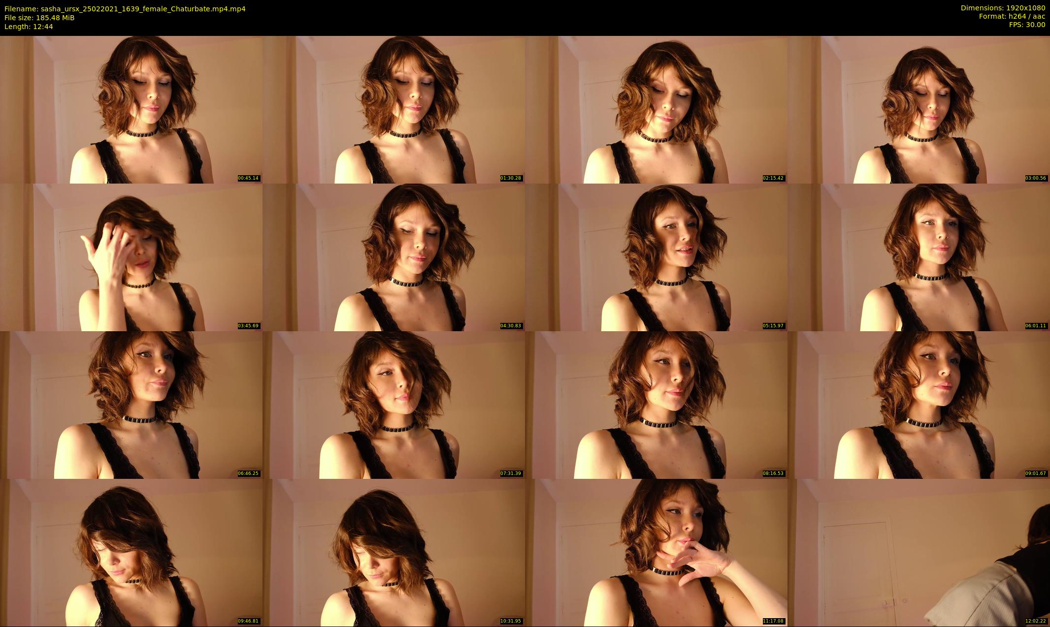 sasha_ursx — 13 minute Chaturbate female cam show recording, 1080p, Feb 25, 2021