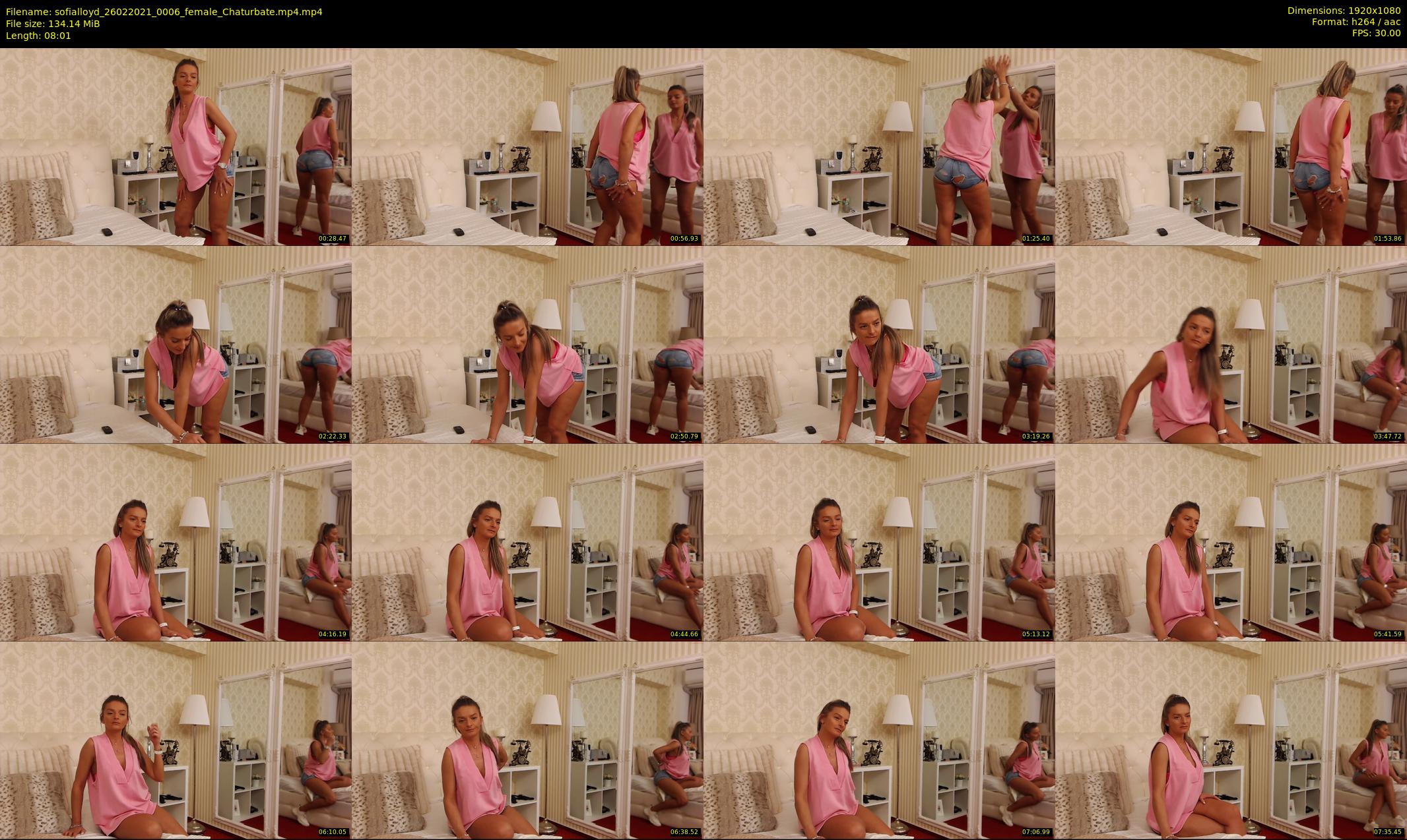 sofialloyd — 9 minute Chaturbate female cam show recording, 1080p, Feb 26, 2021
