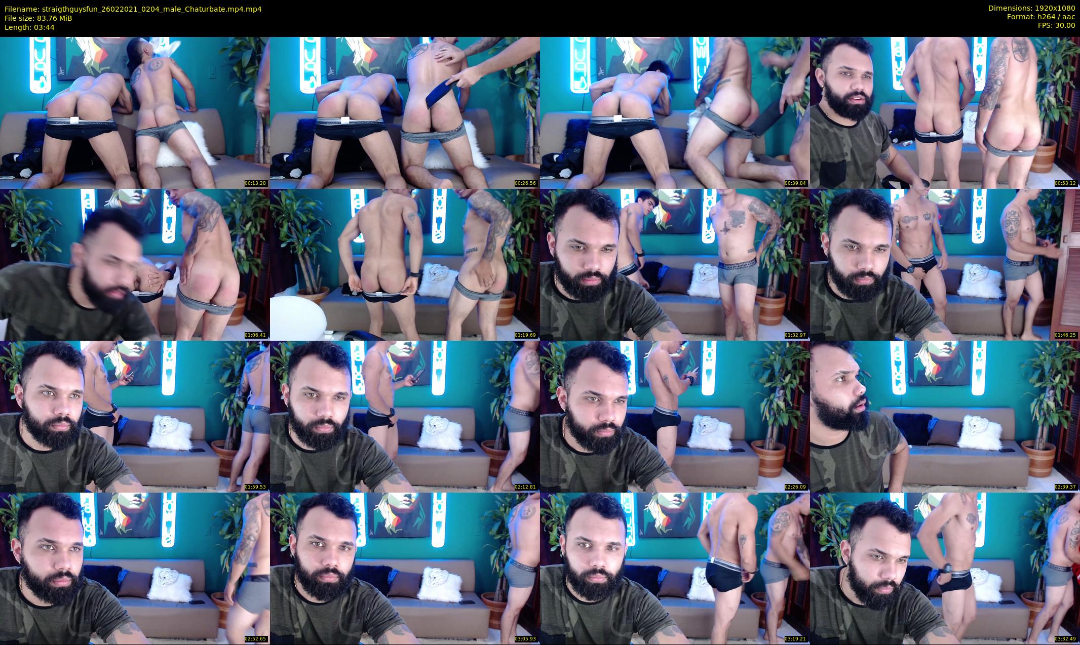 straigthguysfun — 4 minute Chaturbate male cam show recording, 1080p, Feb 26, 2021