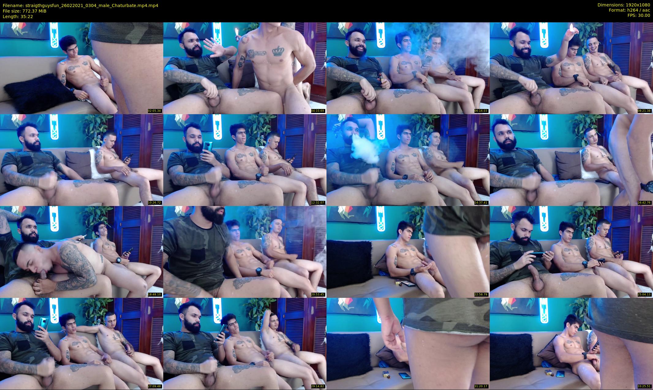 straigthguysfun — 36 minute Chaturbate male cam show recording, 1080p, Feb 26, 2021