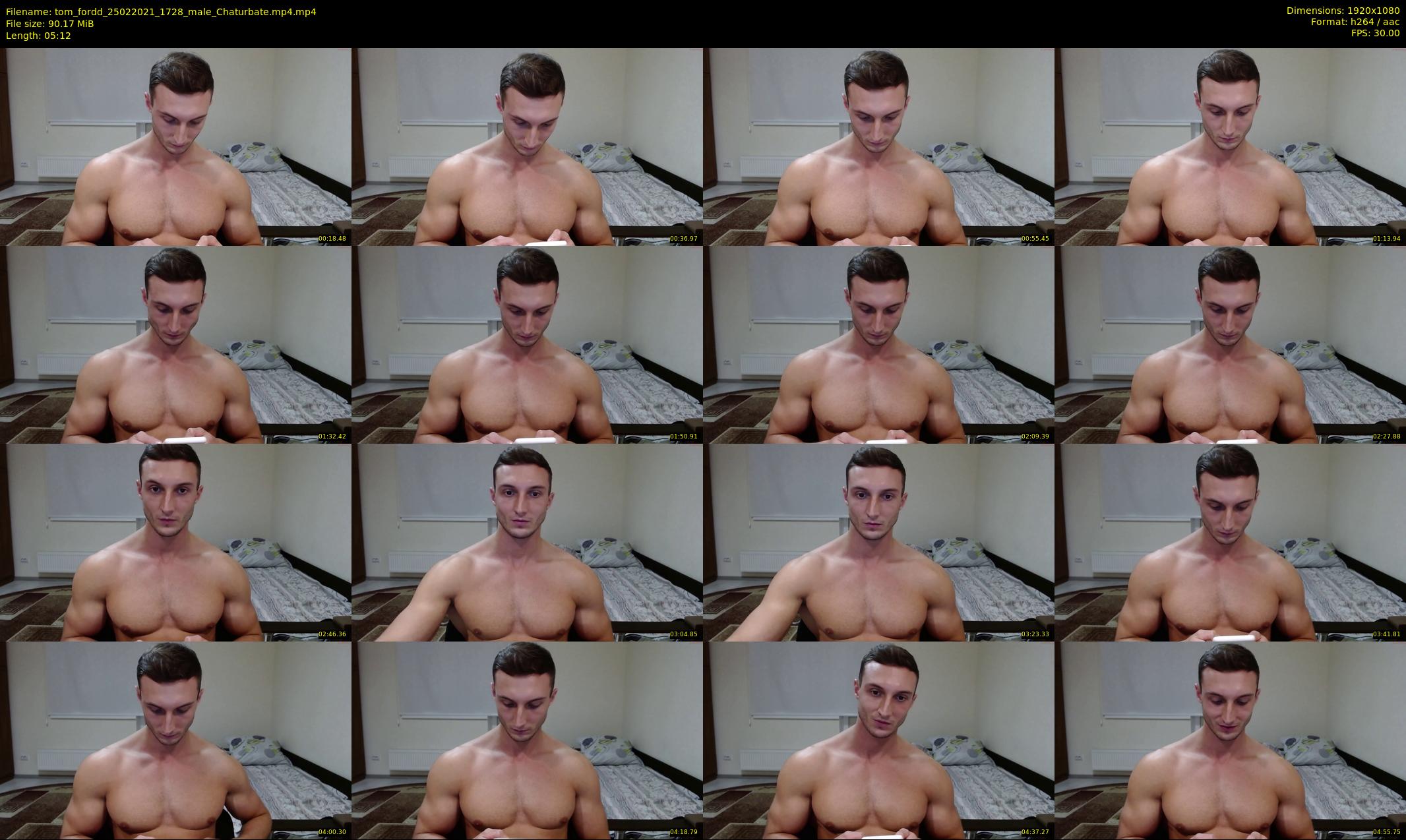 tom_fordd — 6 minute Chaturbate male cam show recording, 1080p, Feb 25, 2021