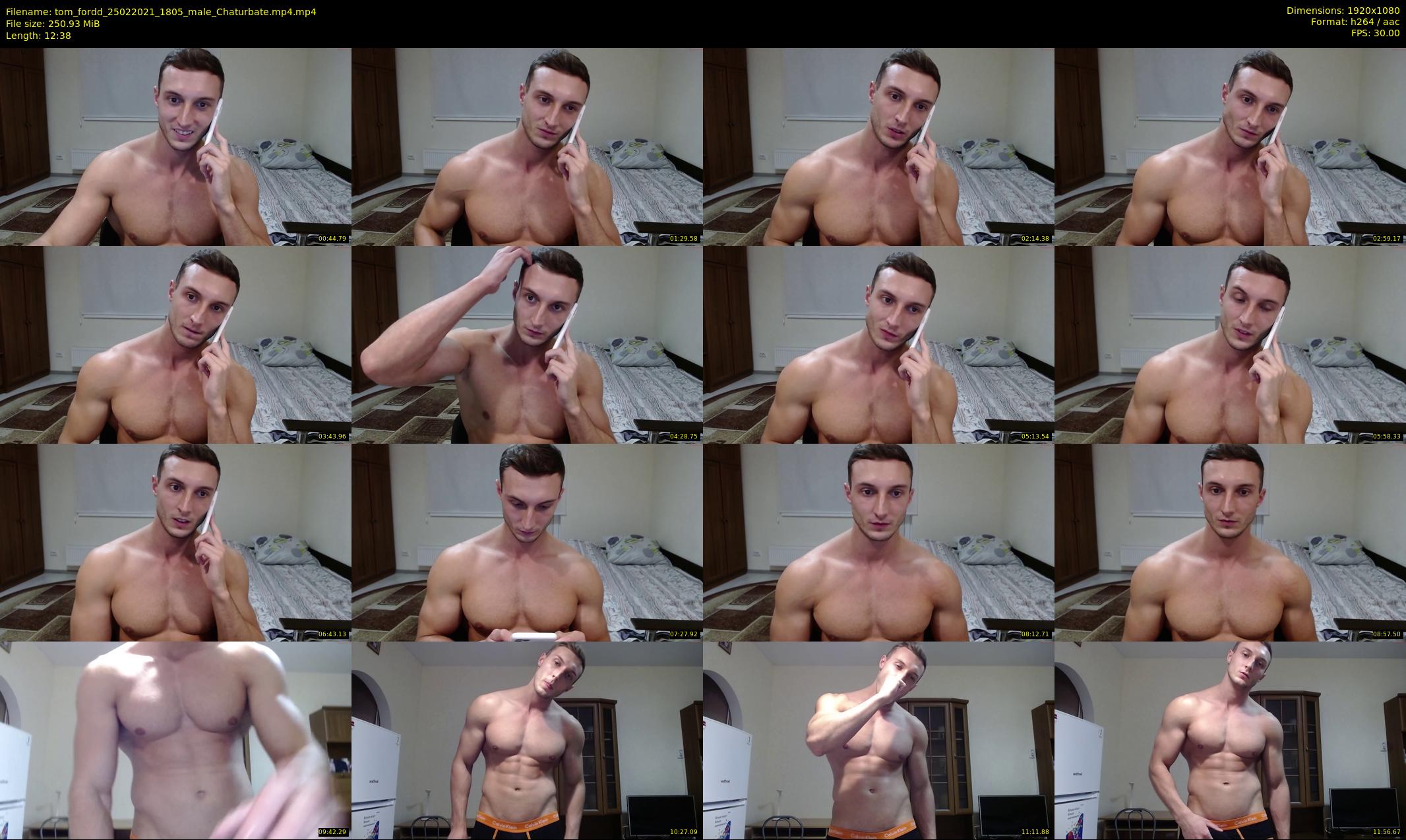 tom_fordd — 13 minute Chaturbate male cam show recording, 1080p, Feb 25, 2021