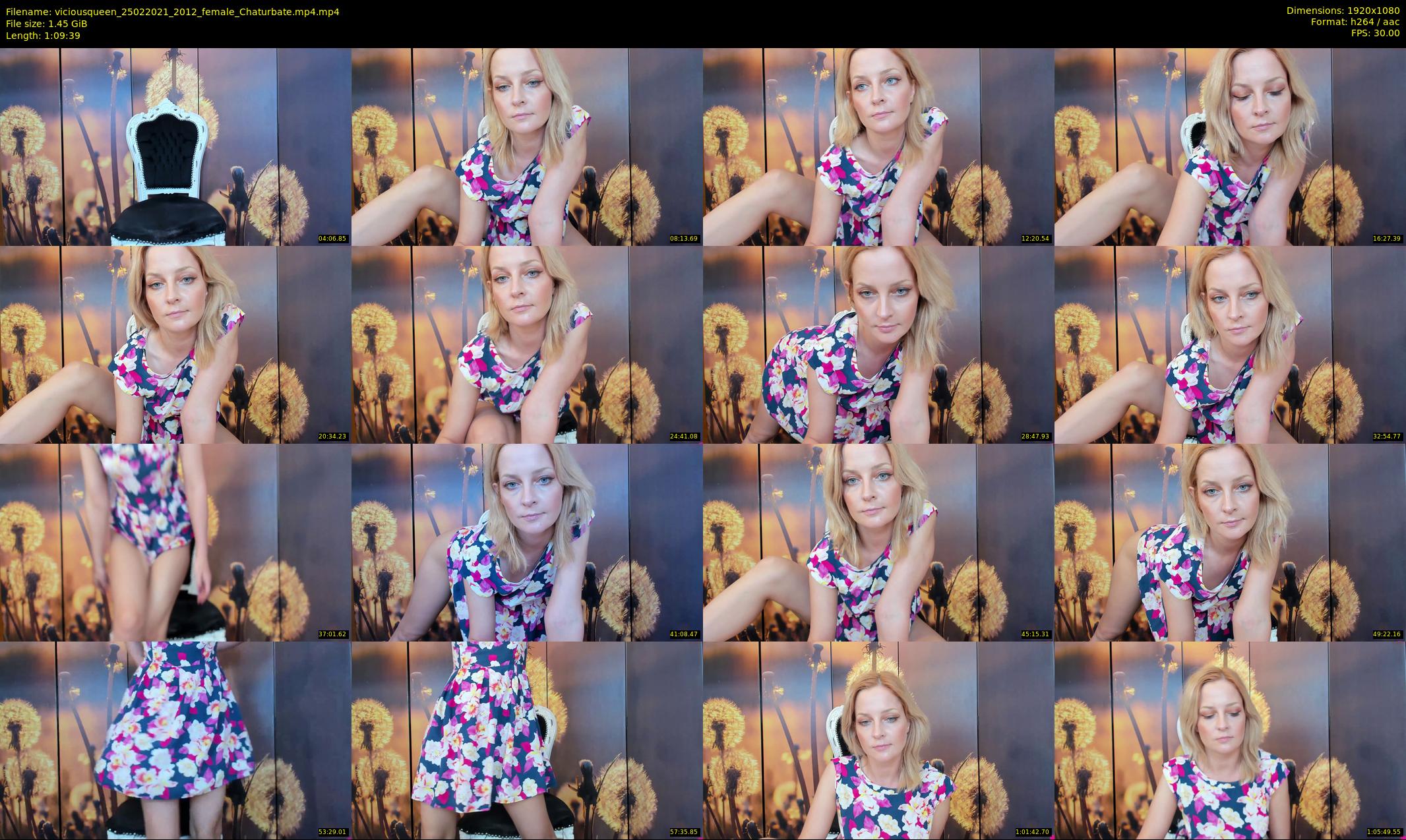 viciousqueen — 70 minute Chaturbate female cam show recording, 1080p, Feb 25, 2021