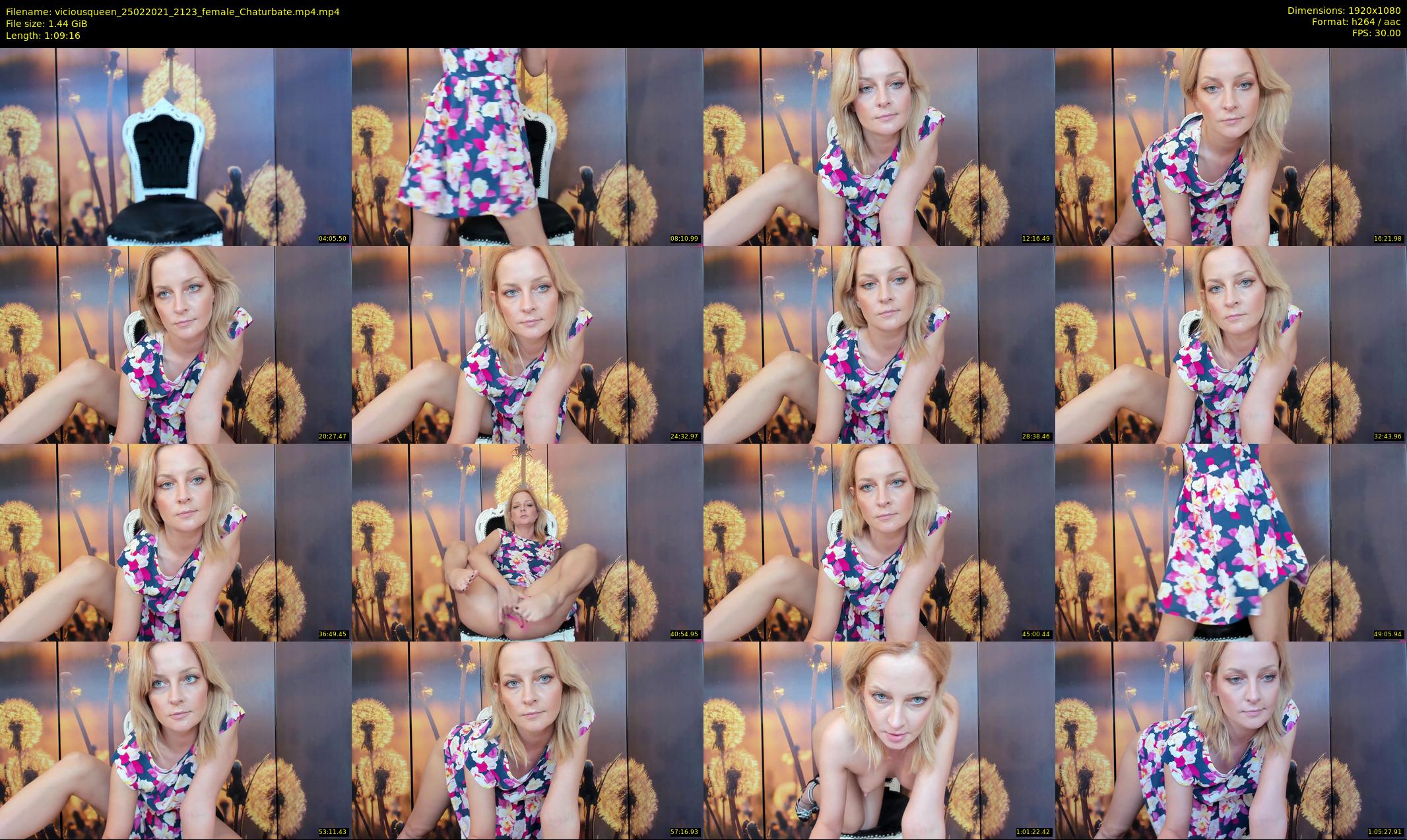 viciousqueen — 70 minute Chaturbate female cam show recording, 1080p, Feb 25, 2021