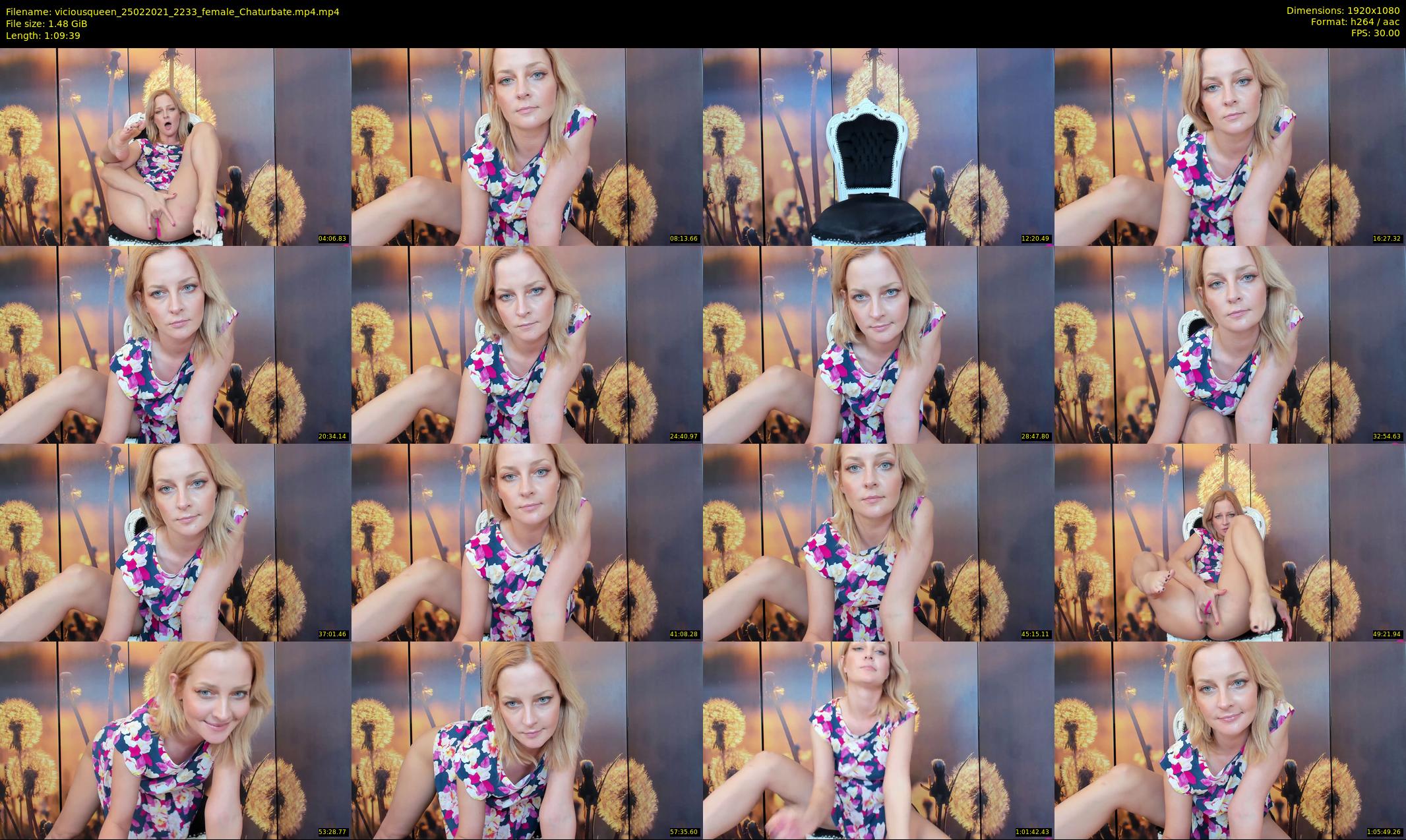 viciousqueen — 70 minute Chaturbate female cam show recording, 1080p, Feb 25, 2021