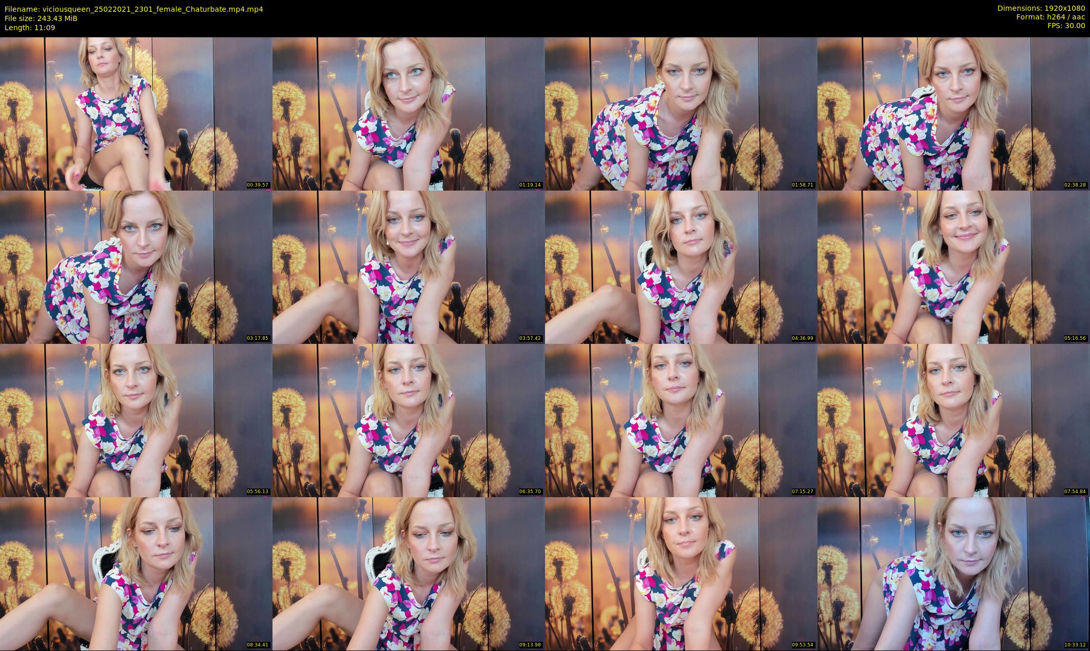 viciousqueen — 12 minute Chaturbate female cam show recording, 1080p, Feb 25, 2021