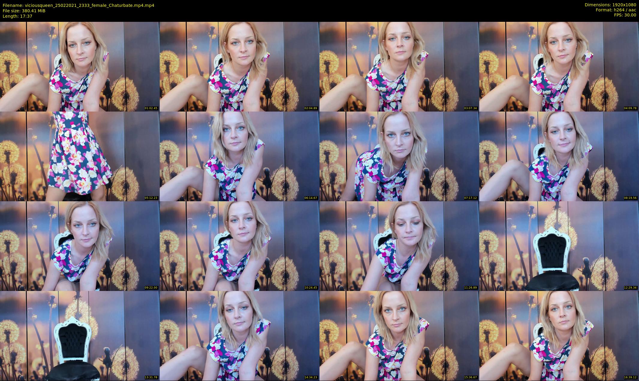 viciousqueen — 18 minute Chaturbate female cam show recording, 1080p, Feb 25, 2021