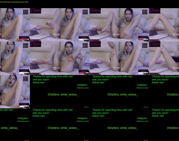 white_widow_ — 36 minute Chaturbate female cam show recording, 720p, Feb 25, 2021