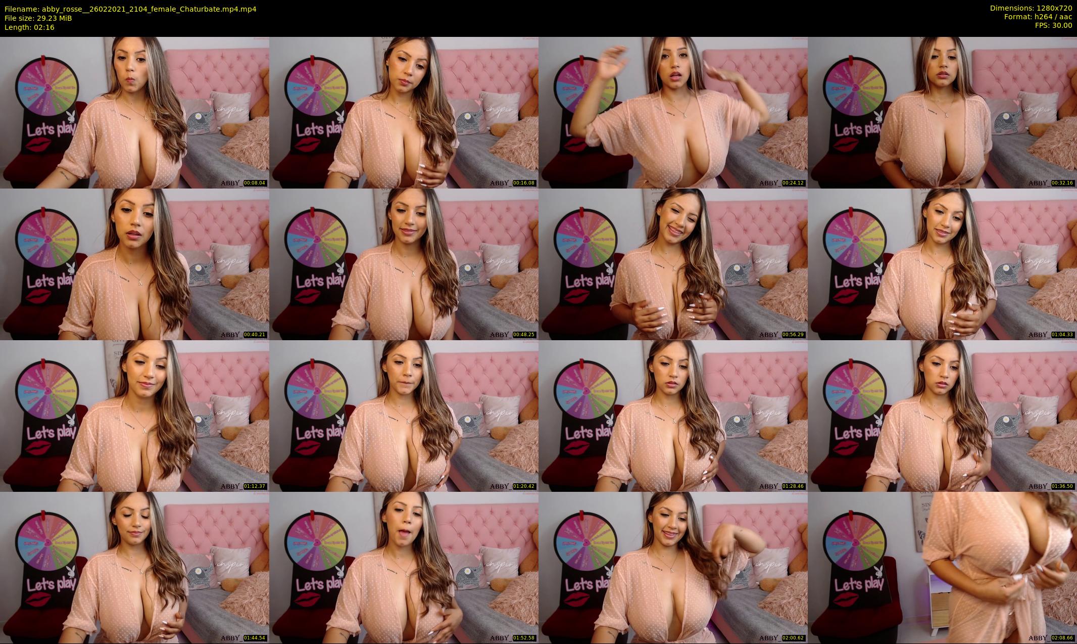 abby_rosse_ — 3 minute Chaturbate female cam show recording, 720p, Feb 26, 2021