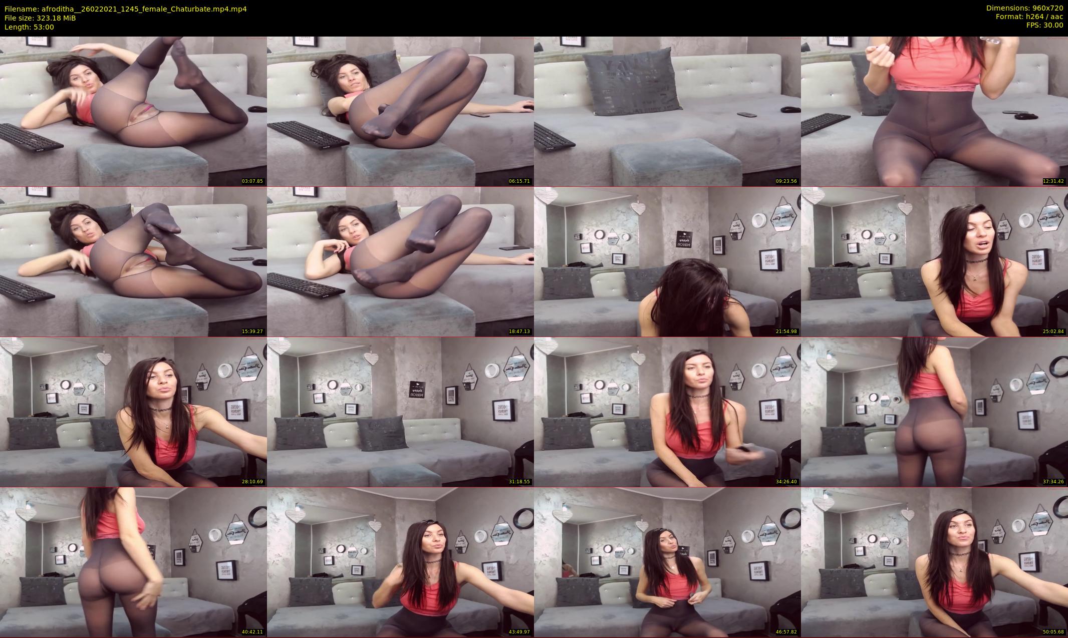 afroditha_ — 53 minute Chaturbate female cam show recording, 720p, Feb 26, 2021