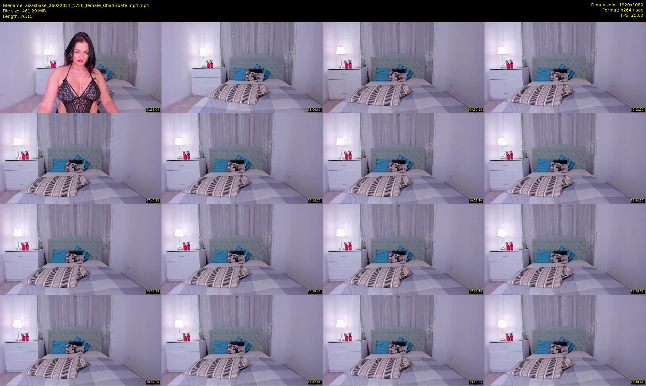 aizashake — 27 minute Chaturbate female cam show recording, 1080p, Feb 26, 2021