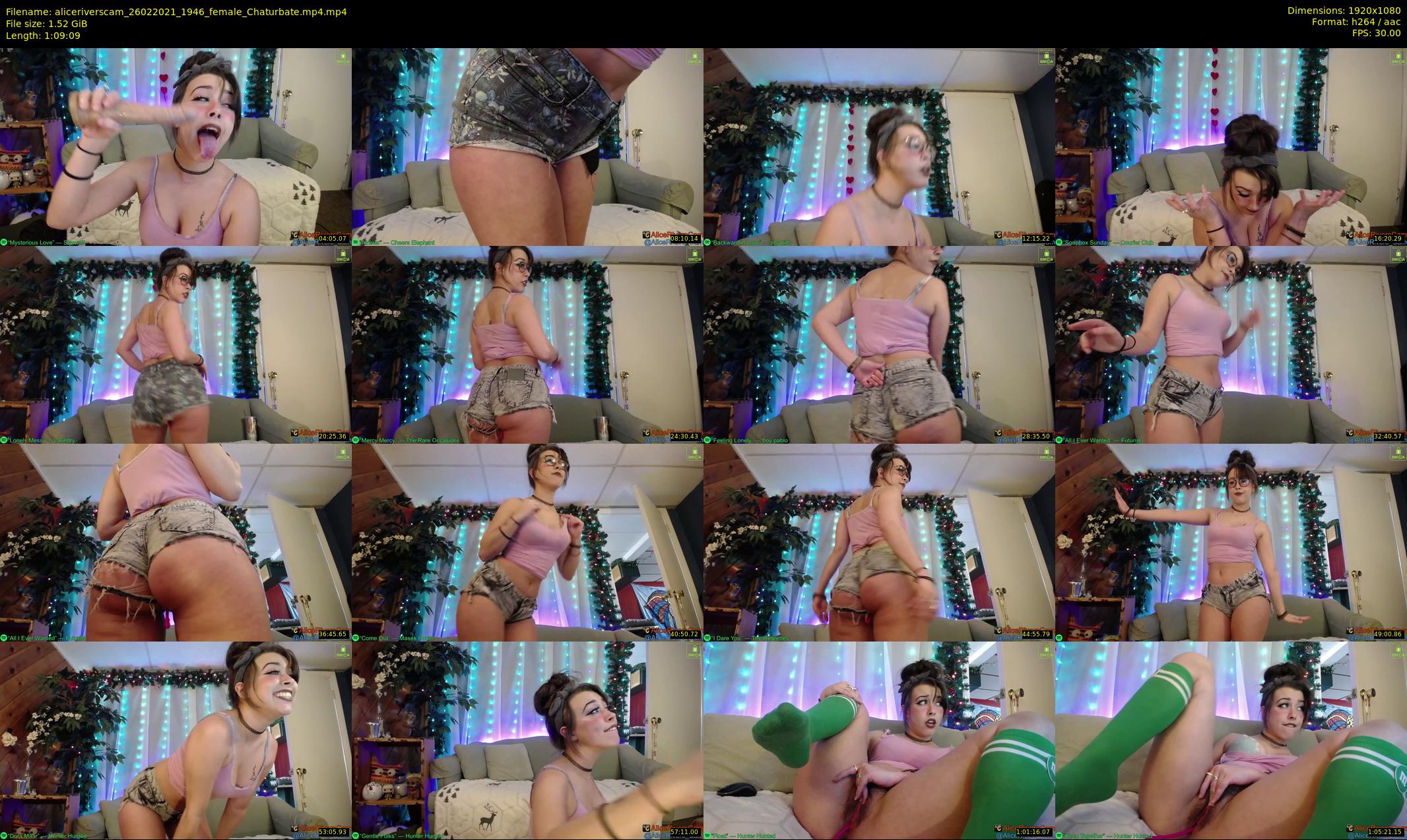 aliceriverscam — 70 minute Chaturbate female cam show recording, 1080p, Feb 26, 2021
