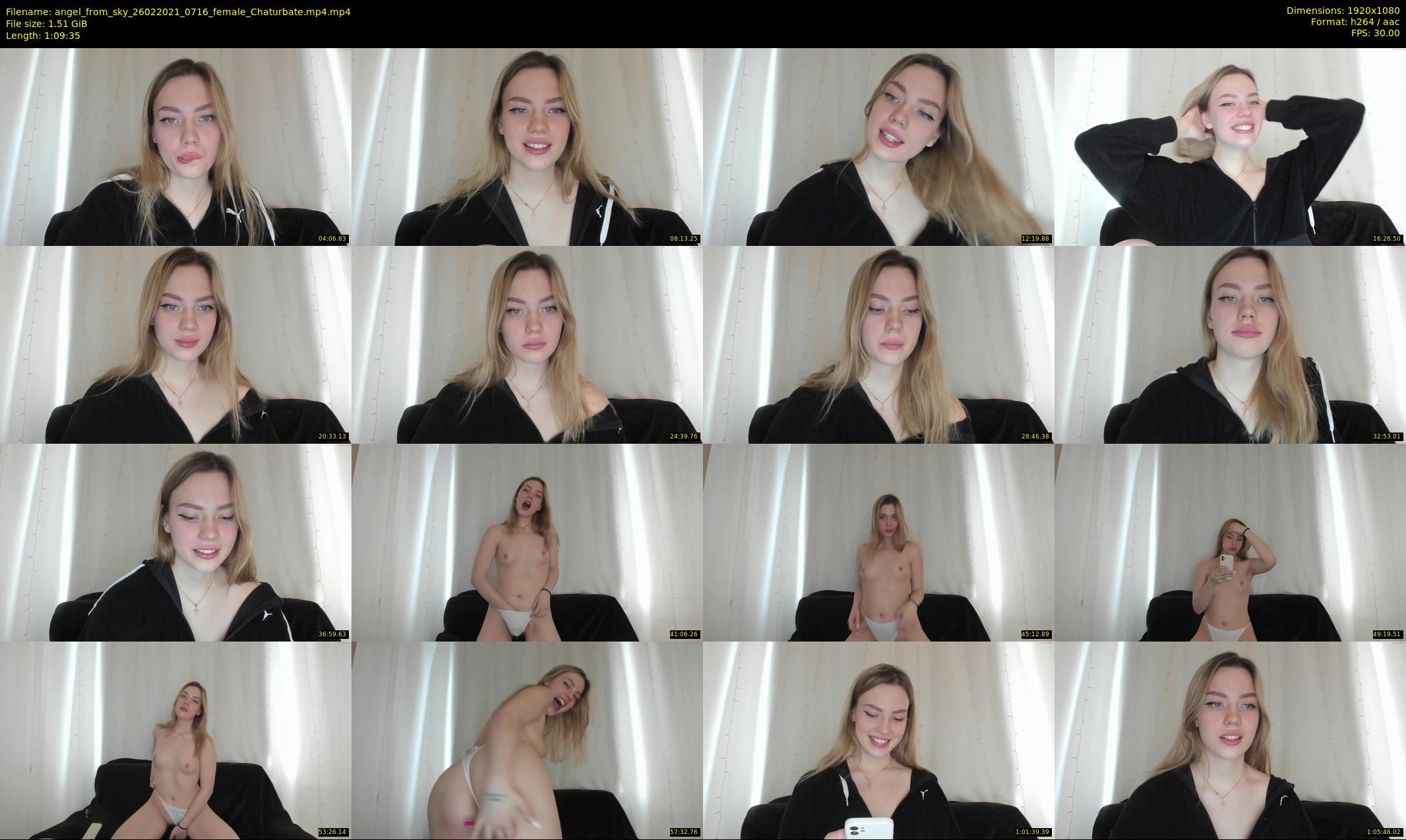 angel_from_sky — 70 minute Chaturbate female cam show recording, 1080p, Feb 26, 2021