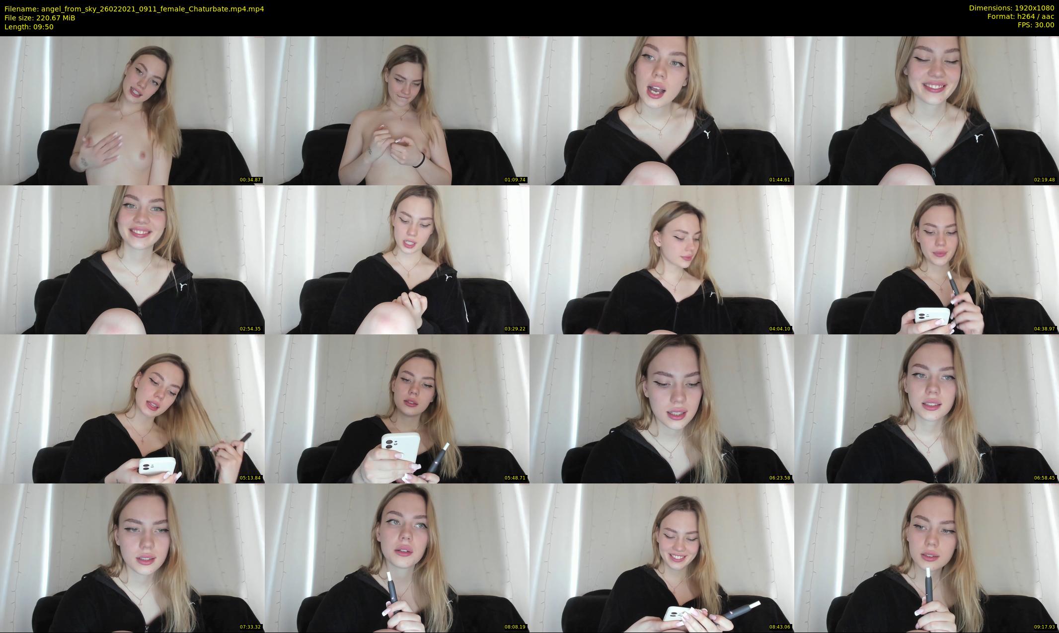 angel_from_sky — 10 minute Chaturbate female cam show recording, 1080p, Feb 26, 2021