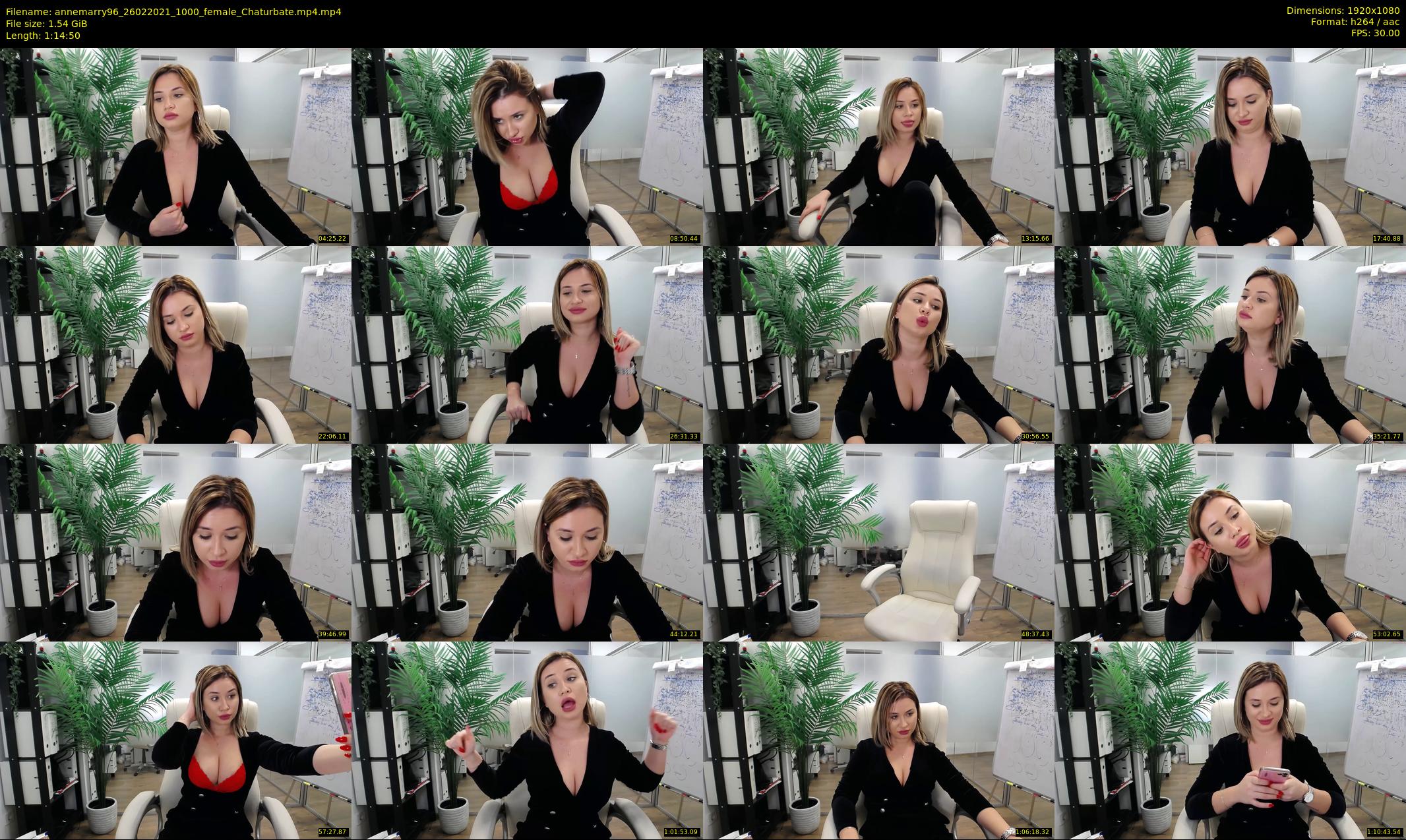 annemarry96 — 75 minute Chaturbate female cam show recording, 1080p, Feb 26, 2021