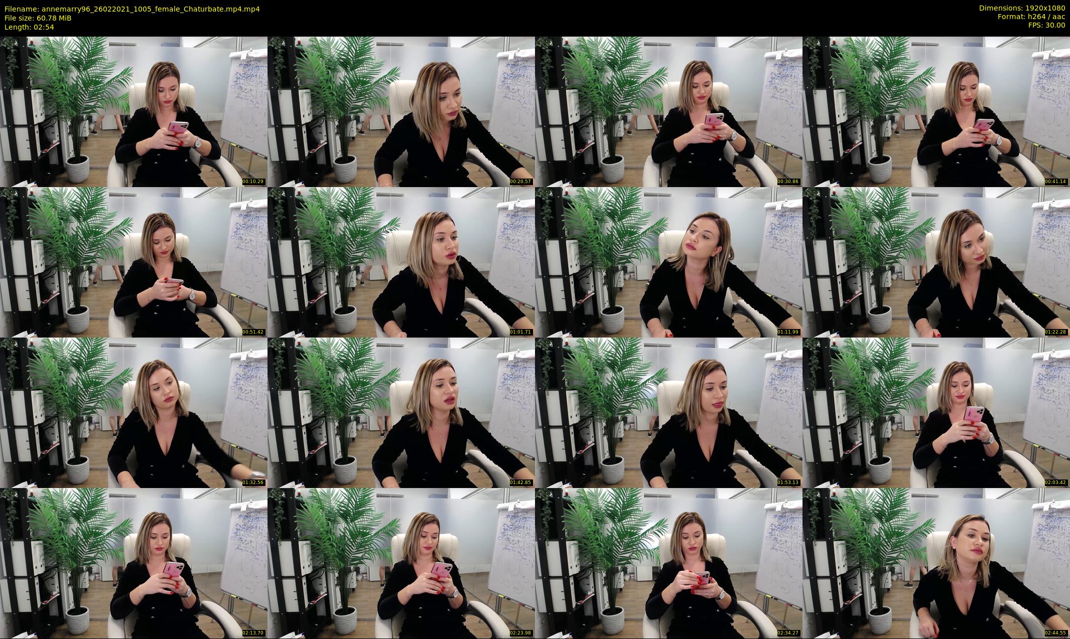 annemarry96 — 3 minute Chaturbate female cam show recording, 1080p, Feb 26, 2021