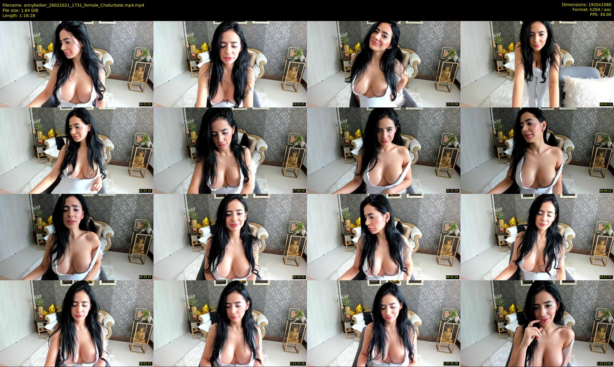 annybeiker — 77 minute Chaturbate female cam show recording, 1080p, Feb 26, 2021