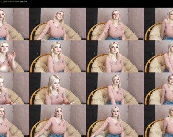 blondiebetsy — 8 minute Chaturbate female cam show recording, 1080p, Feb 26, 2021
