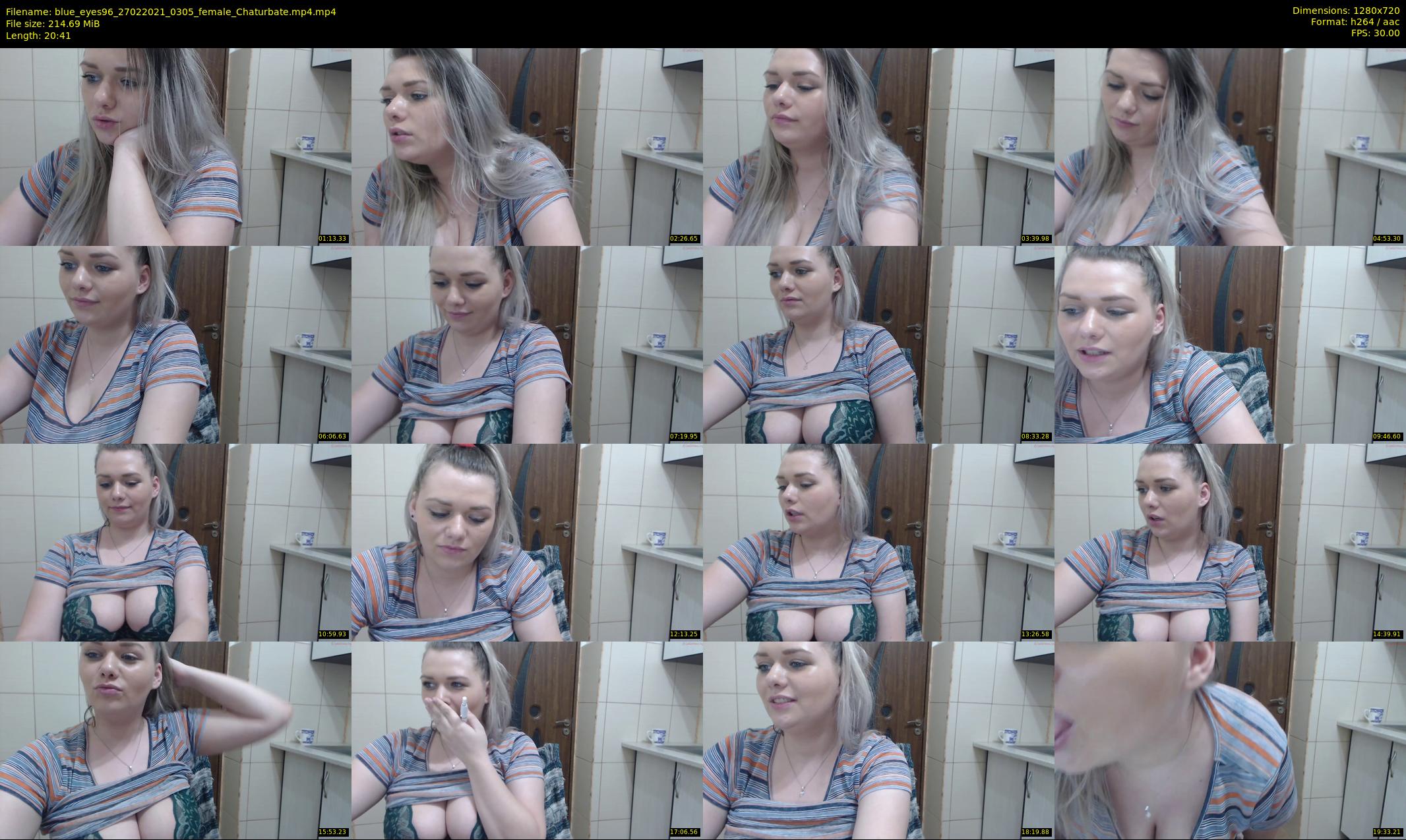 blue_eyes96 — 21 minute Chaturbate female cam show recording, 720p, Feb 27, 2021