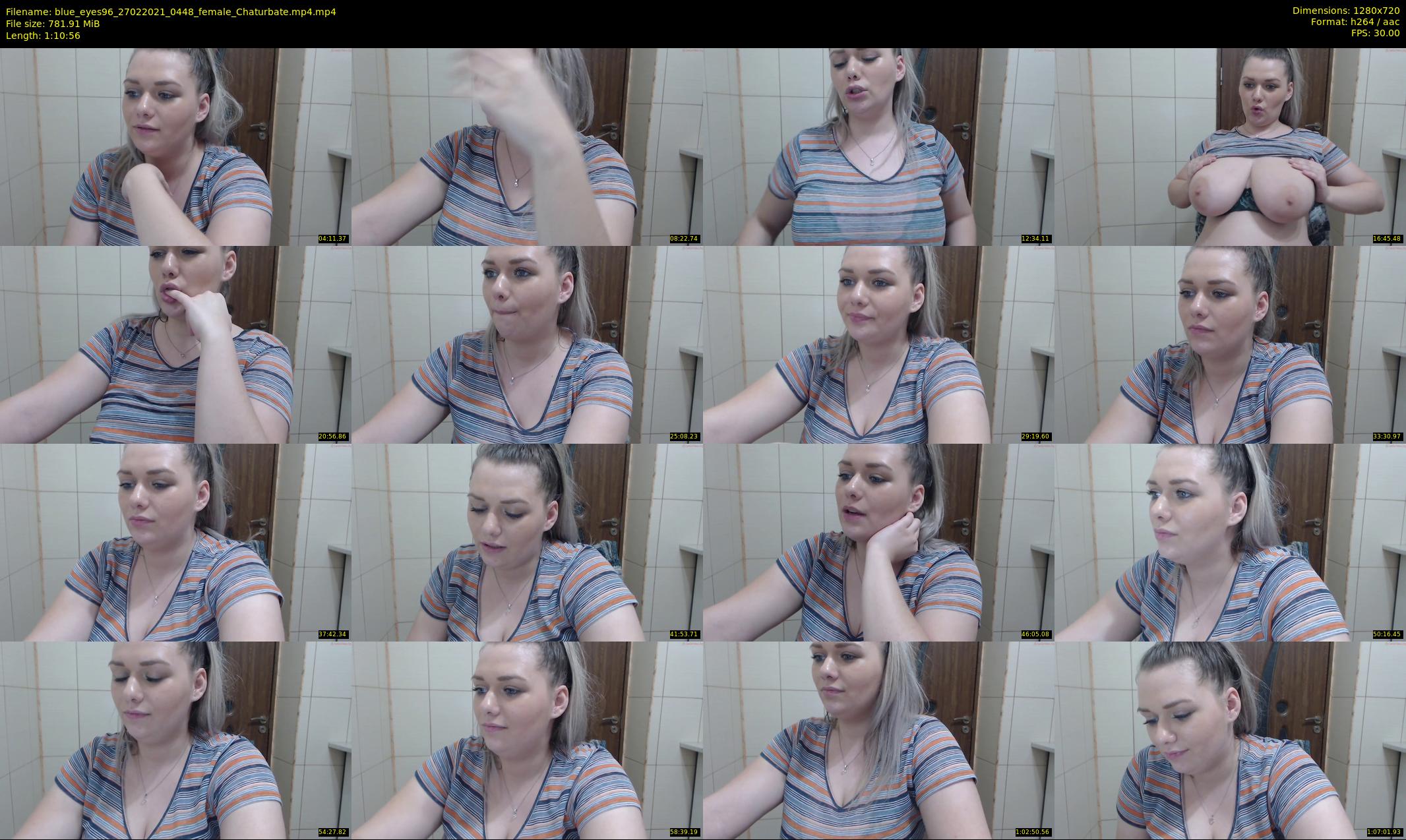 blue_eyes96 — 71 minute Chaturbate female cam show recording, 720p, Feb 27, 2021
