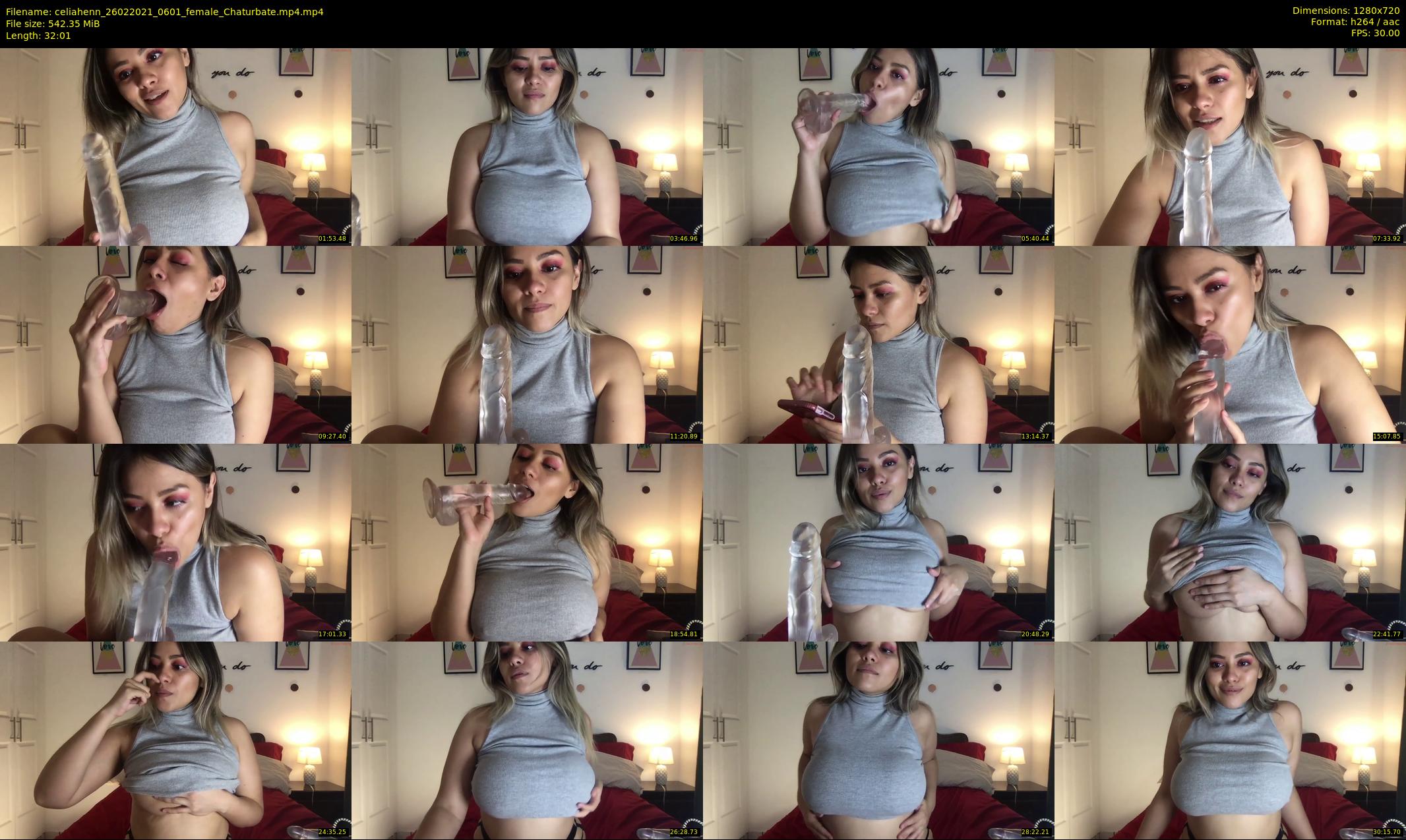 celiahenn — 33 minute Chaturbate female cam show recording, 720p, Feb 26, 2021