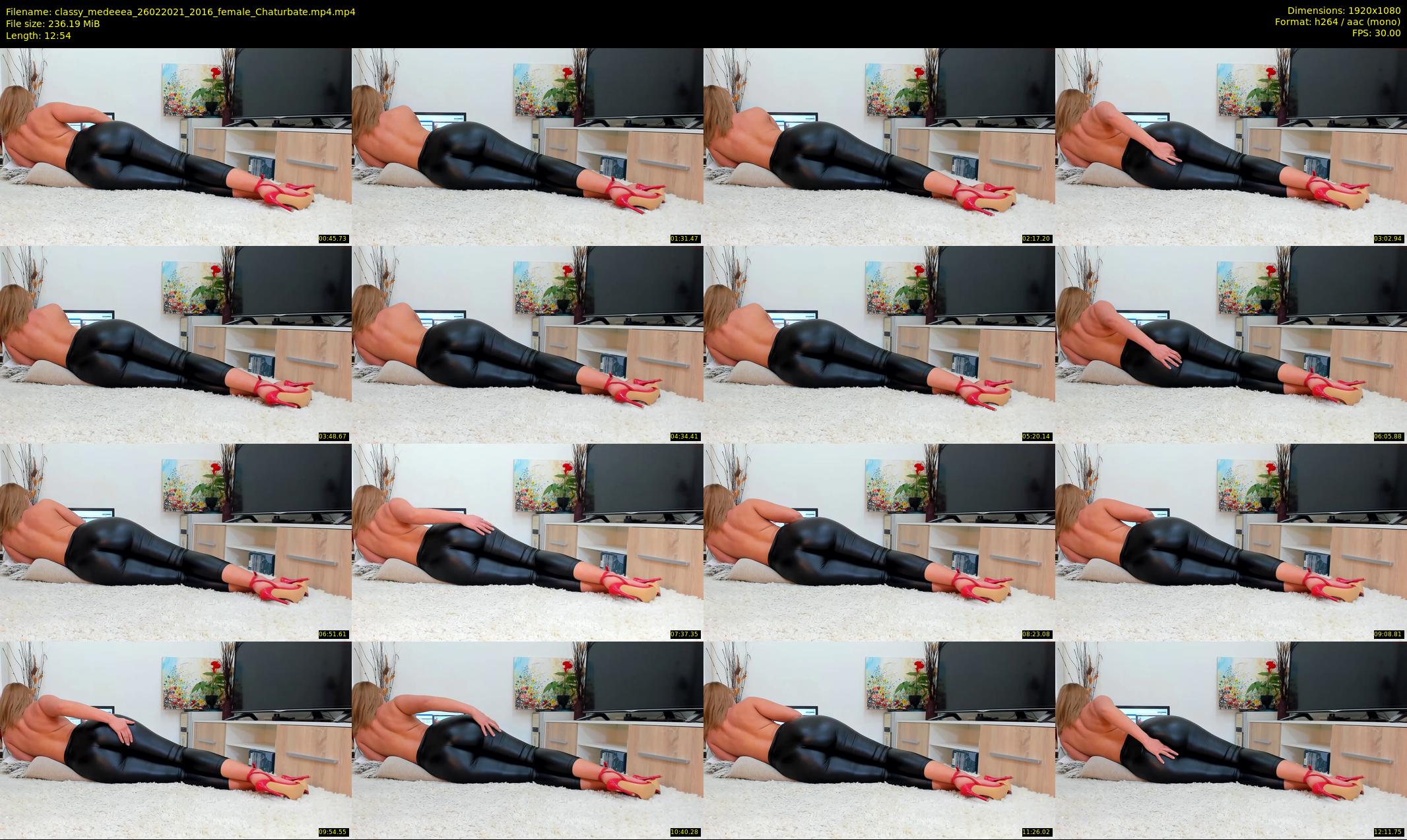 classy_medeeea — 13 minute Chaturbate female cam show recording, 1080p, Feb 26, 2021