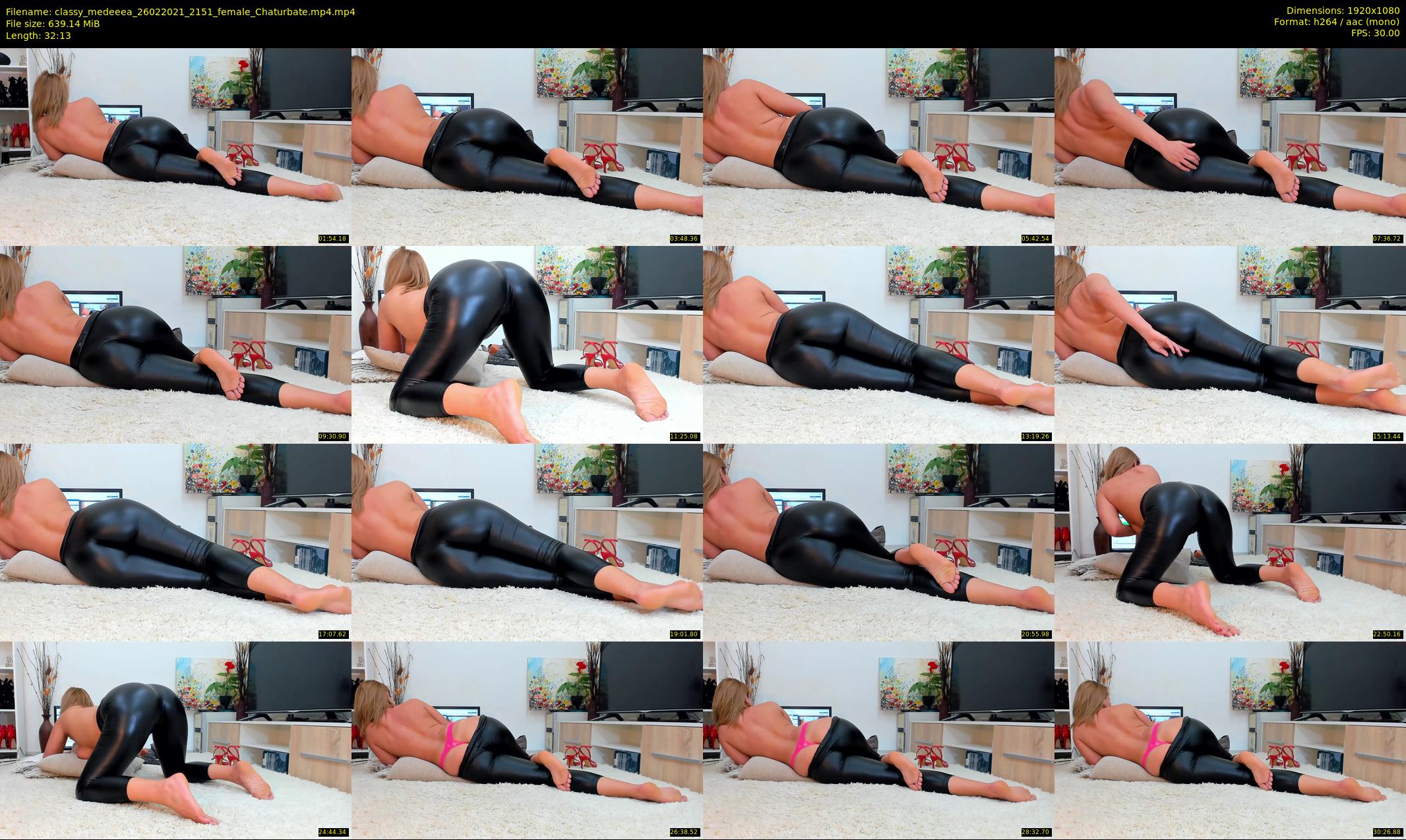 classy_medeeea — 33 minute Chaturbate female cam show recording, 1080p, Feb 26, 2021