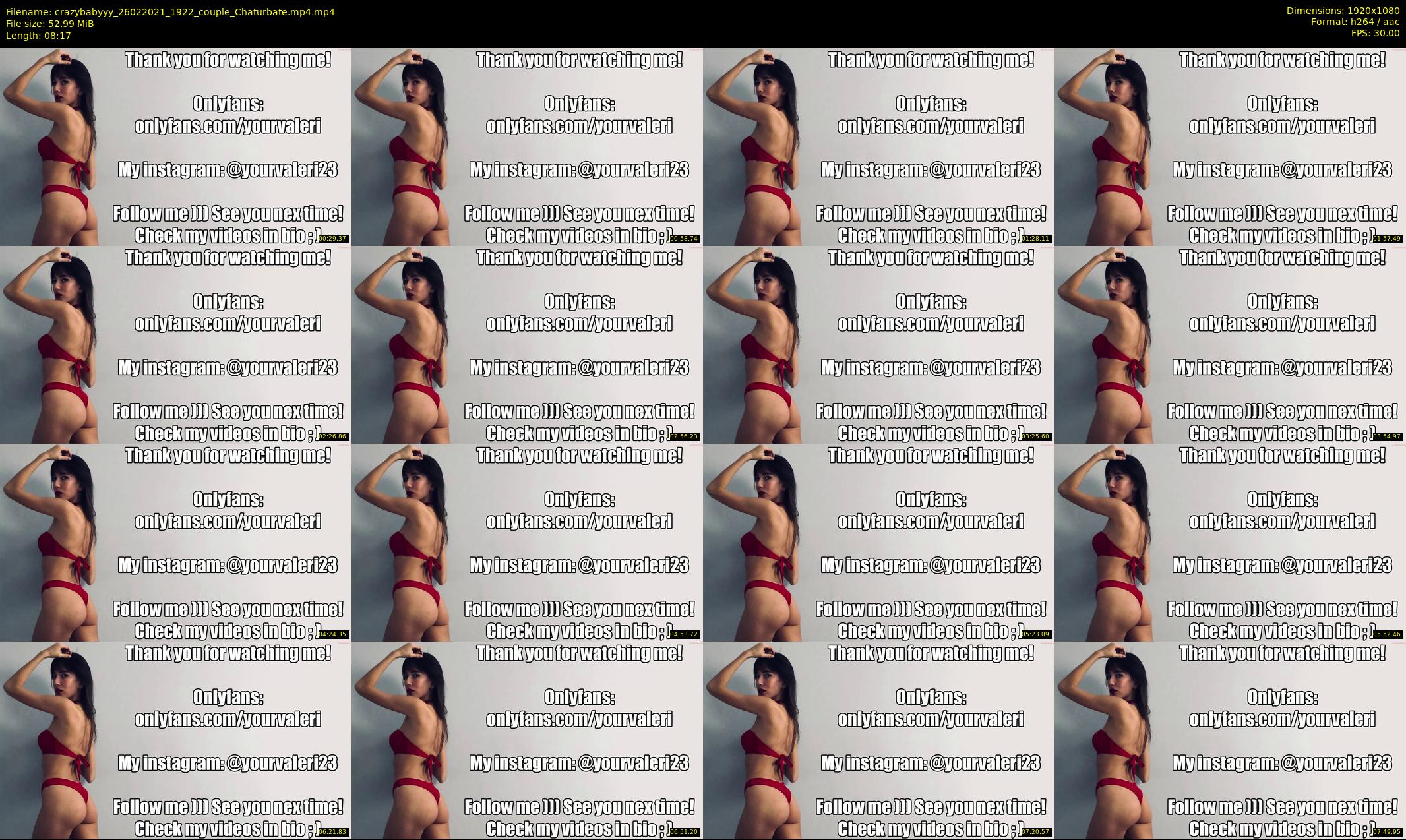 crazybabyyy — 9 minute Chaturbate couple cam show recording, 1080p, Feb 26, 2021