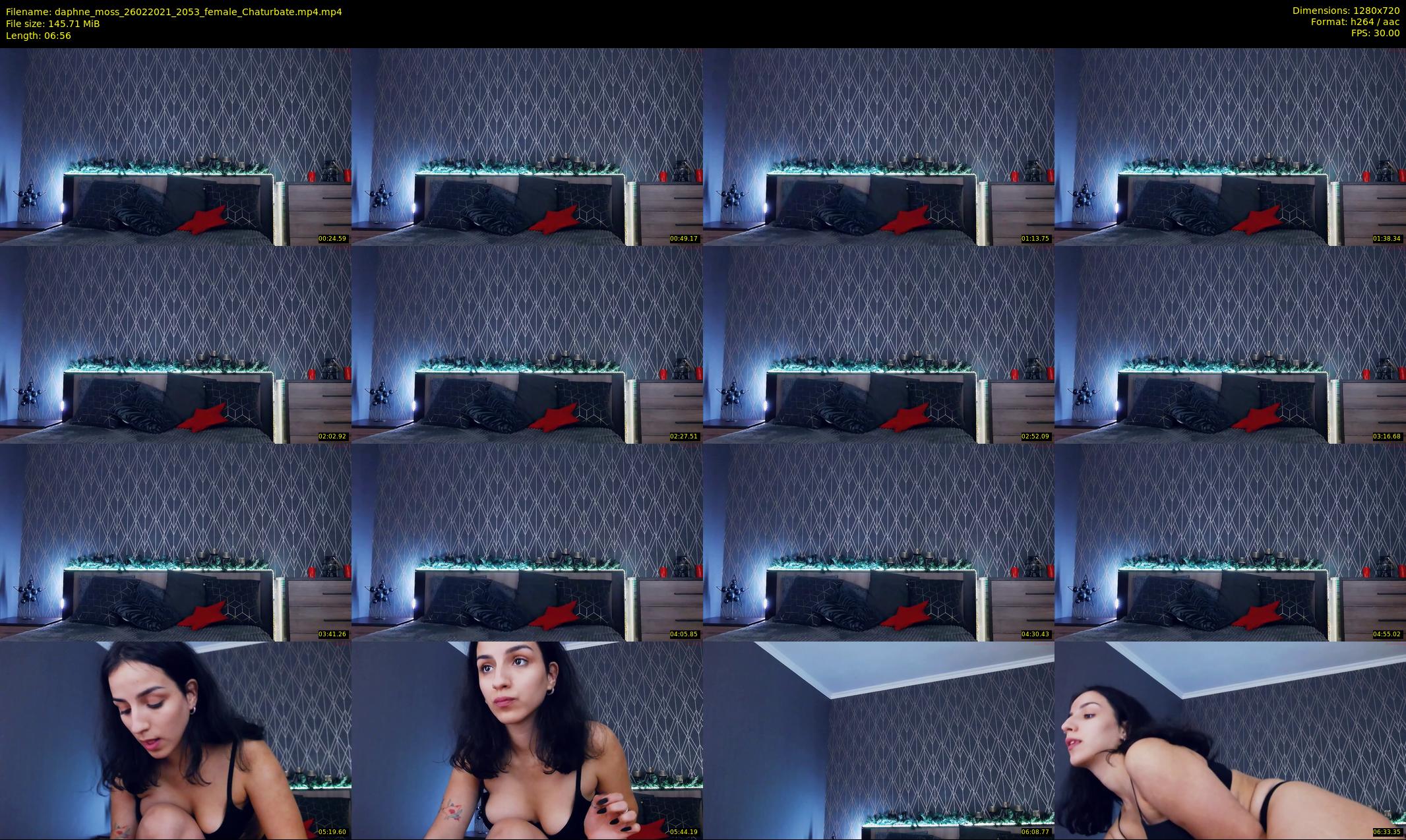 daphne_moss — 7 minute Chaturbate female cam show recording, 720p, Feb 26, 2021