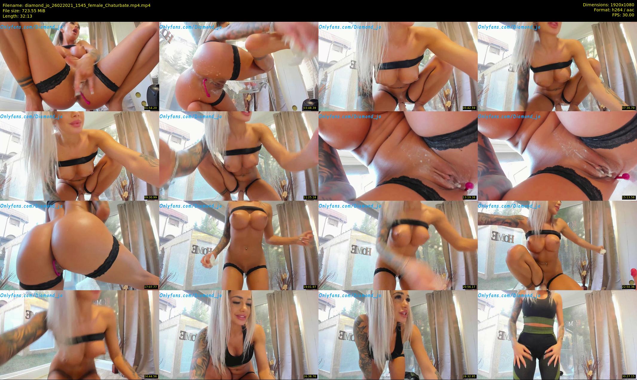 diamond_jo — 33 minute Chaturbate female cam show recording, 1080p, Feb 26, 2021