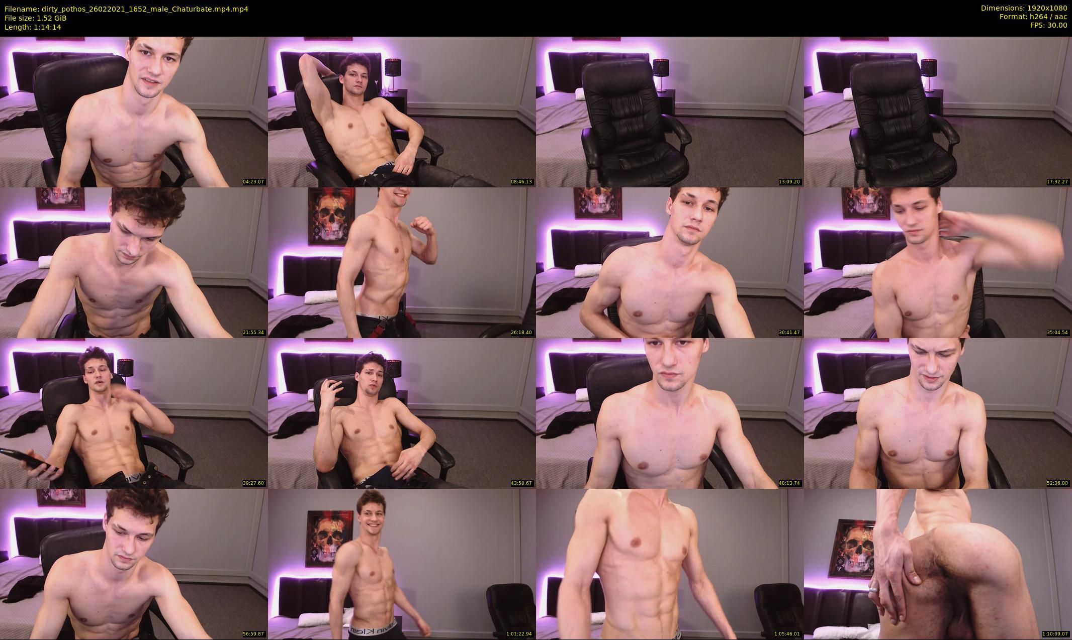 dirty_pothos — 75 minute Chaturbate male cam show recording, 1080p, Feb 26, 2021