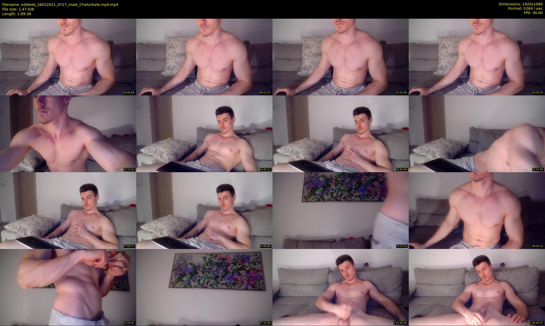 eddieds — 70 minute Chaturbate male cam show recording, 1080p, Feb 26, 2021