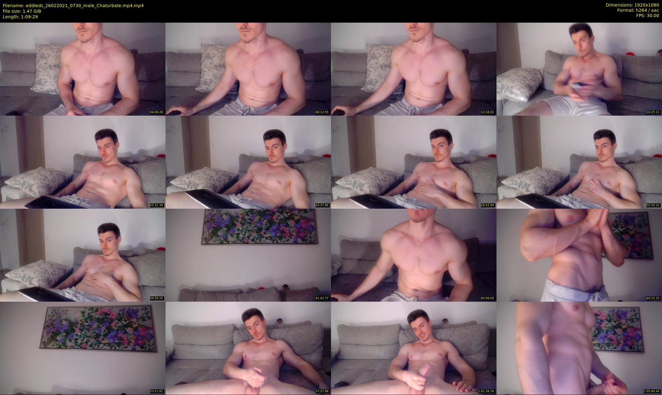 eddieds — 70 minute Chaturbate male cam show recording, 1080p, Feb 26, 2021
