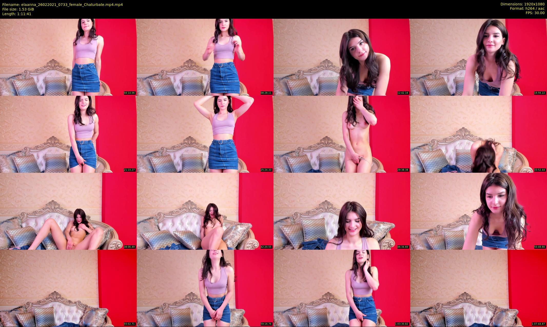 elaanna — 72 minute Chaturbate female cam show recording, 1080p, Feb 26, 2021