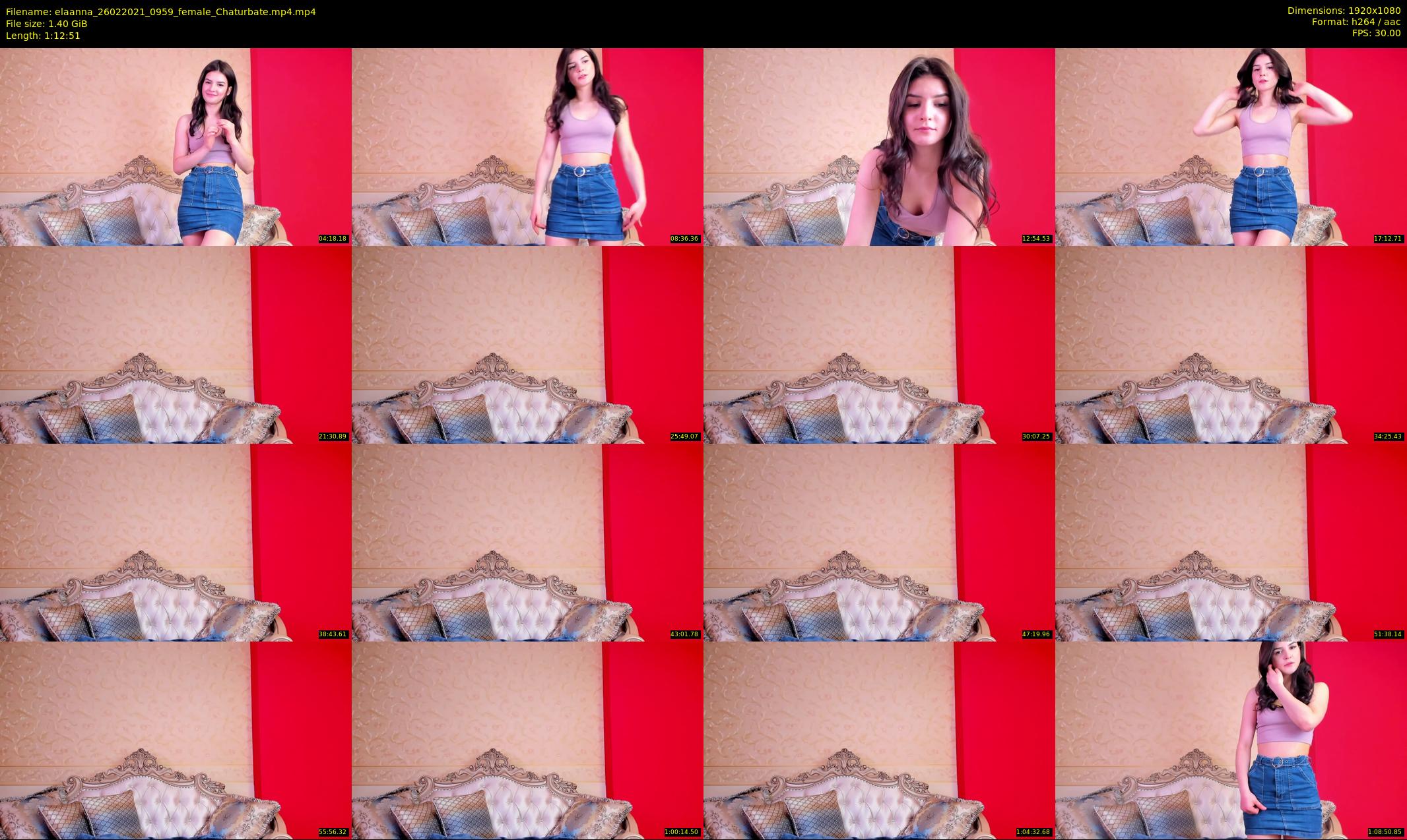 elaanna — 73 minute Chaturbate female cam show recording, 1080p, Feb 26, 2021
