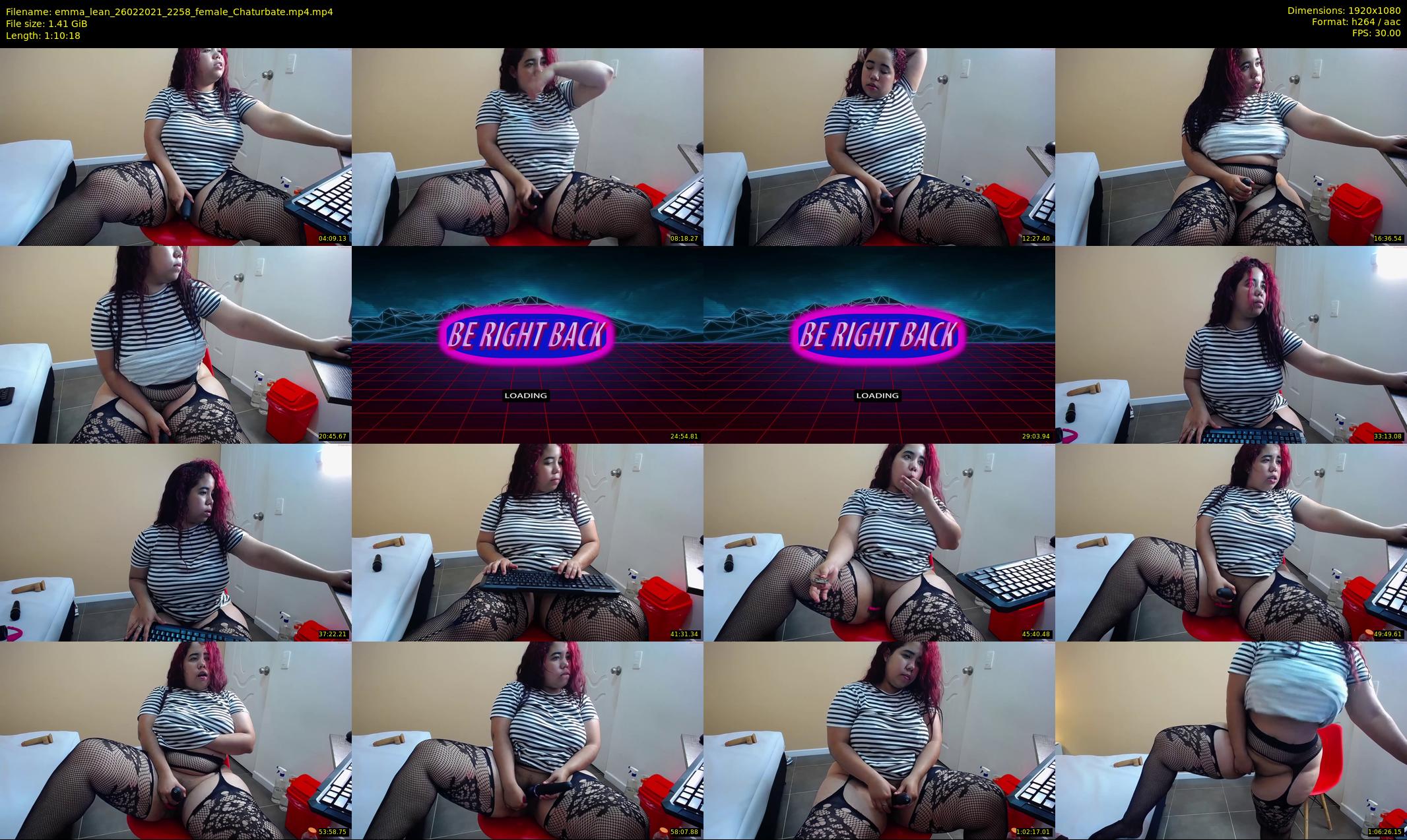 emma_lean — 71 minute Chaturbate female cam show recording, 1080p, Feb 26, 2021