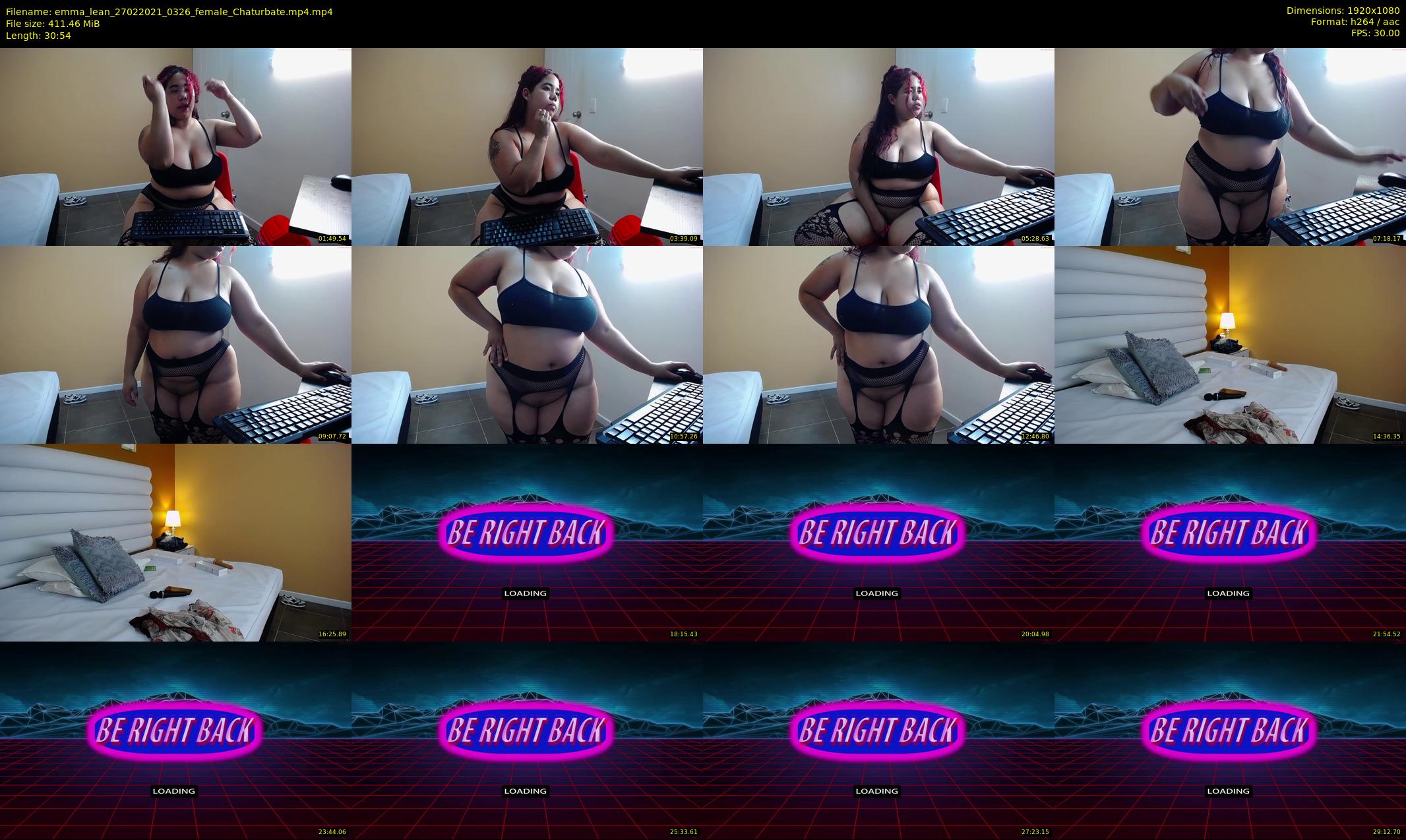 emma_lean — 31 minute Chaturbate female cam show recording, 1080p, Feb 27, 2021
